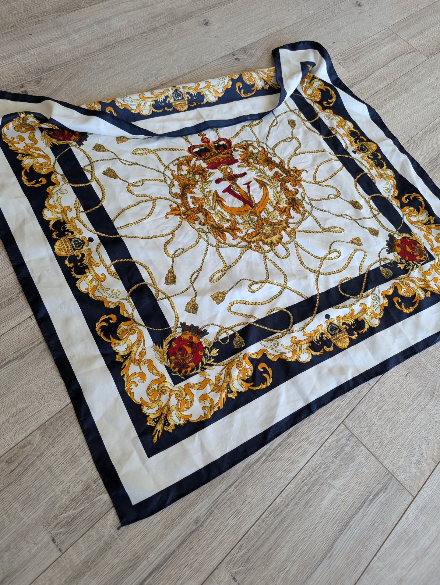 Authentic Pierre Cardin silk scarf