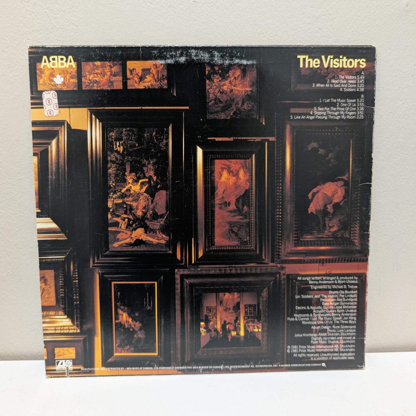 ABBA The Visitors LP