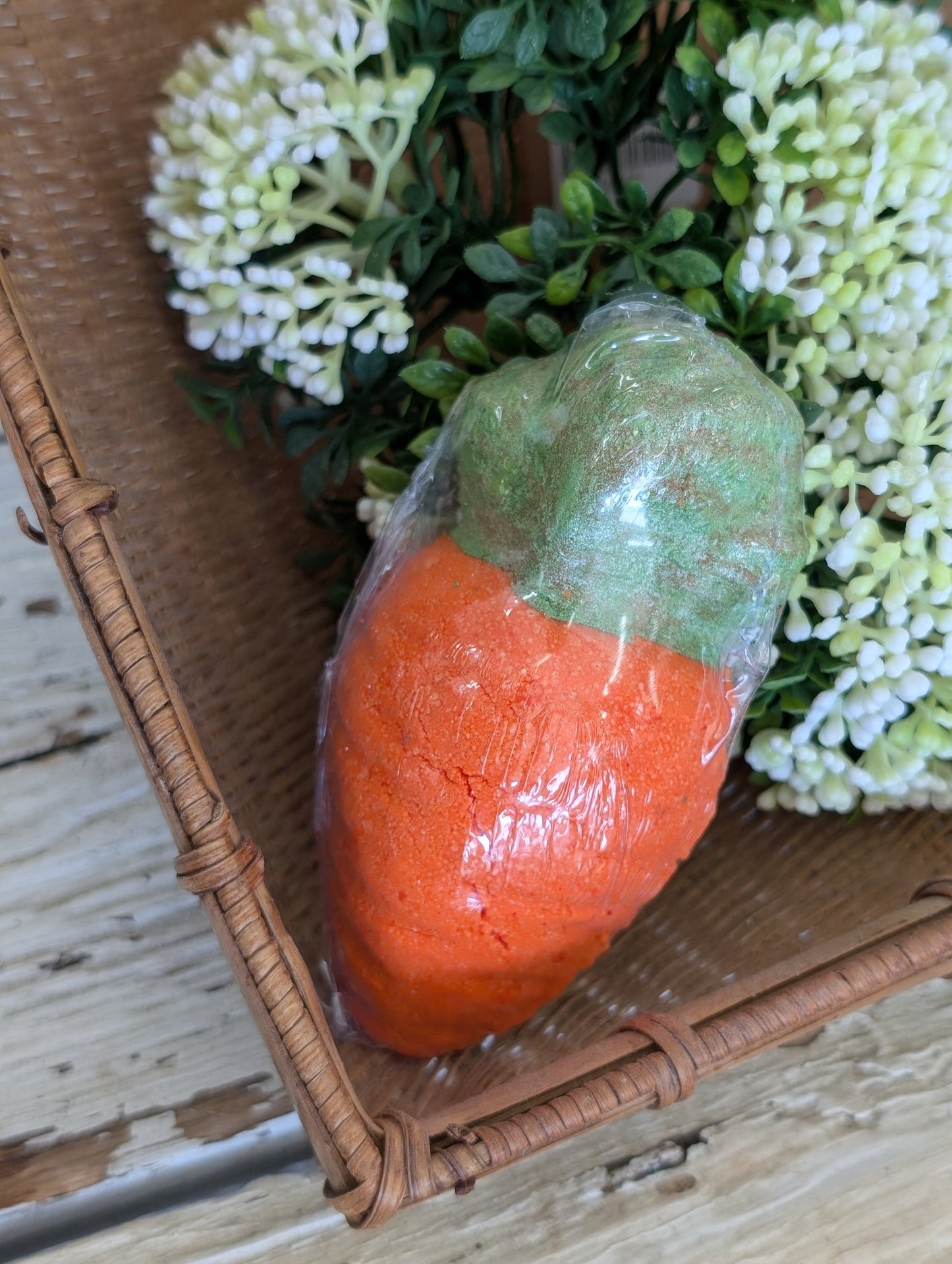 Carrot bathbomb