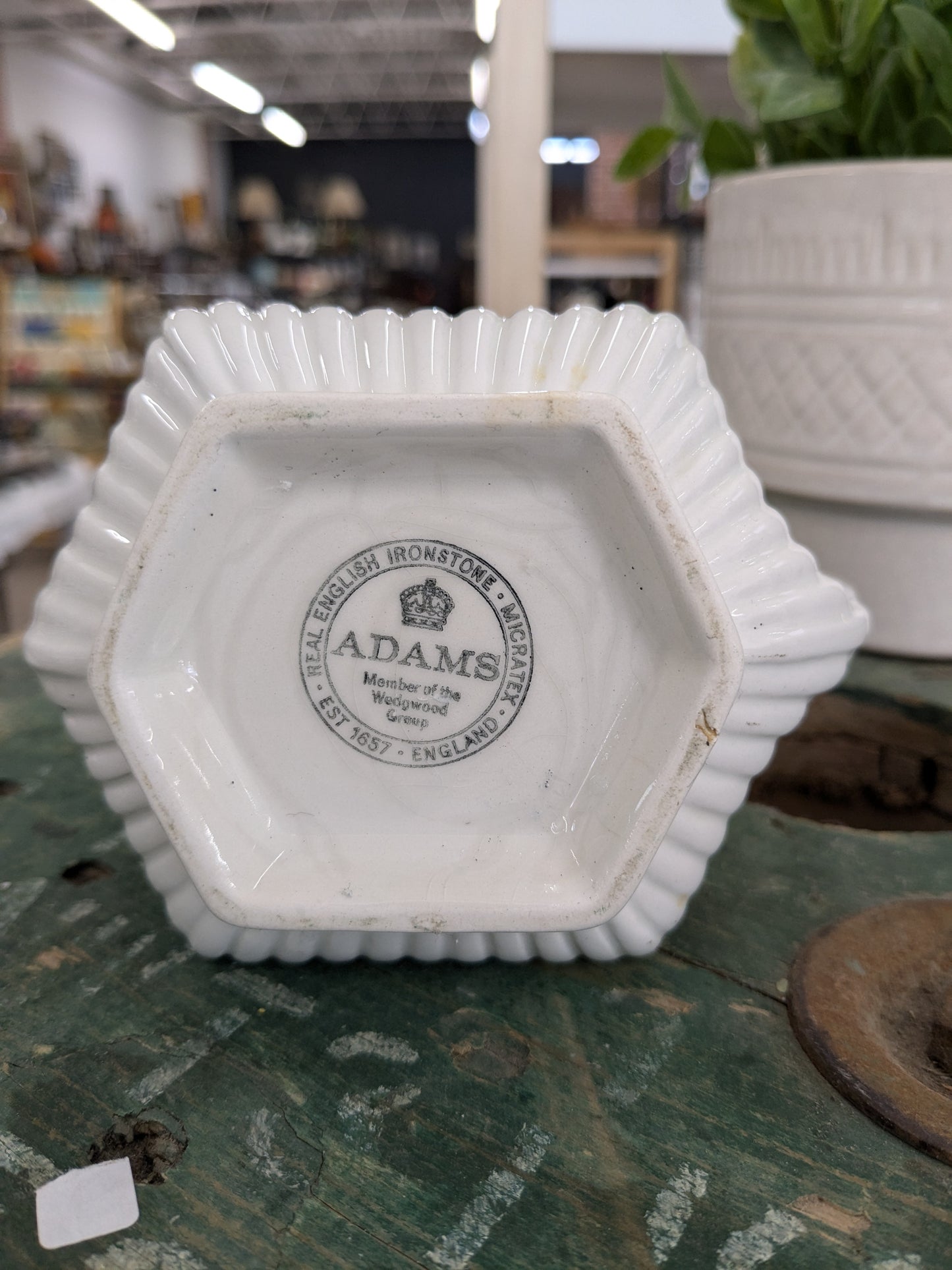 Adams Ironstone Creamer