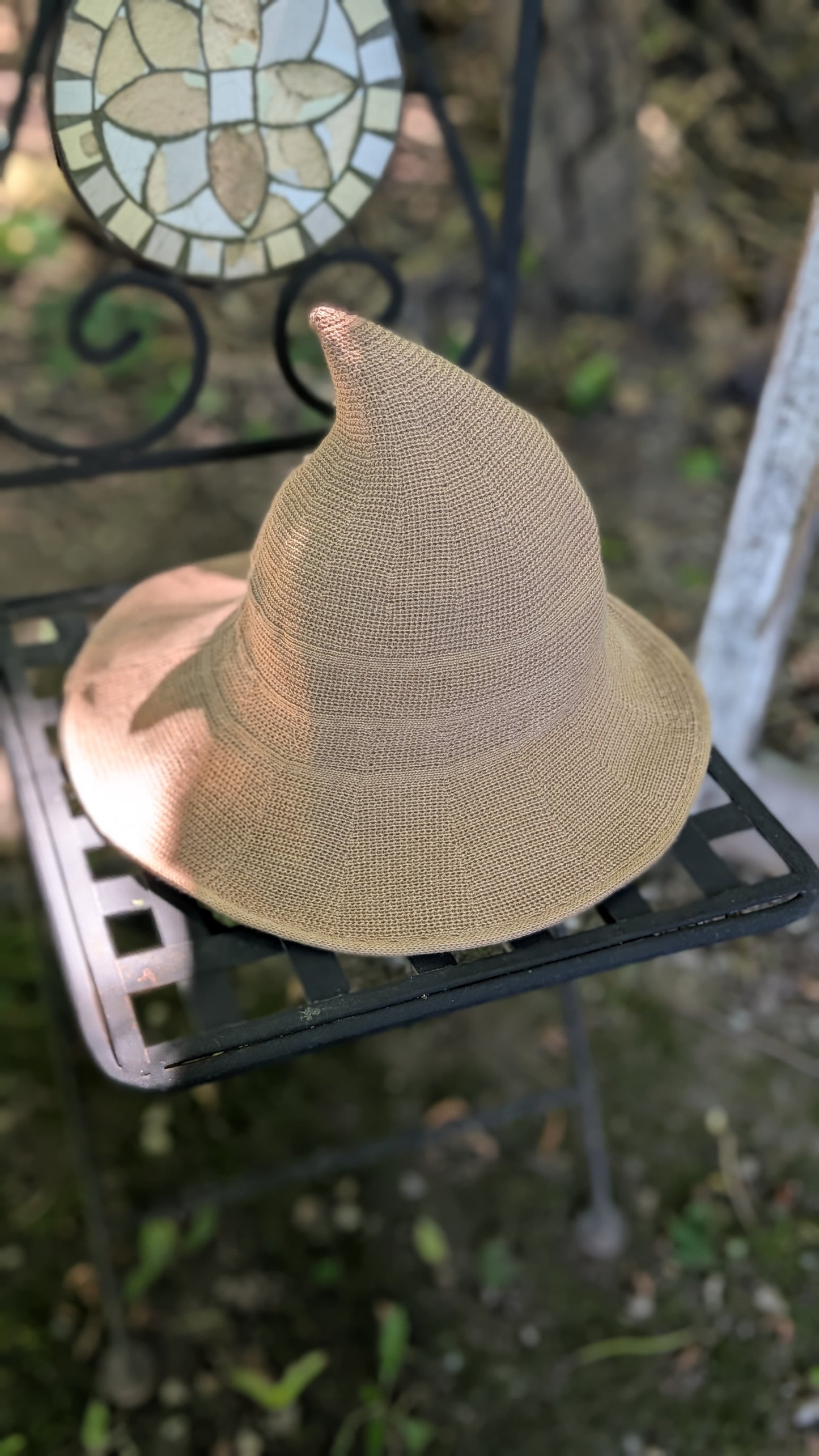 Knit witch hat
