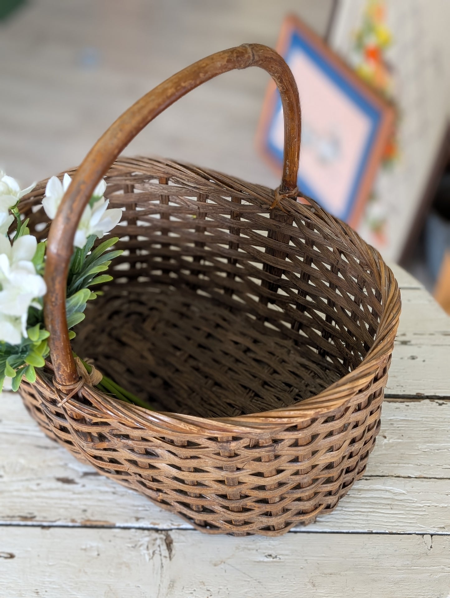 Whicker basket