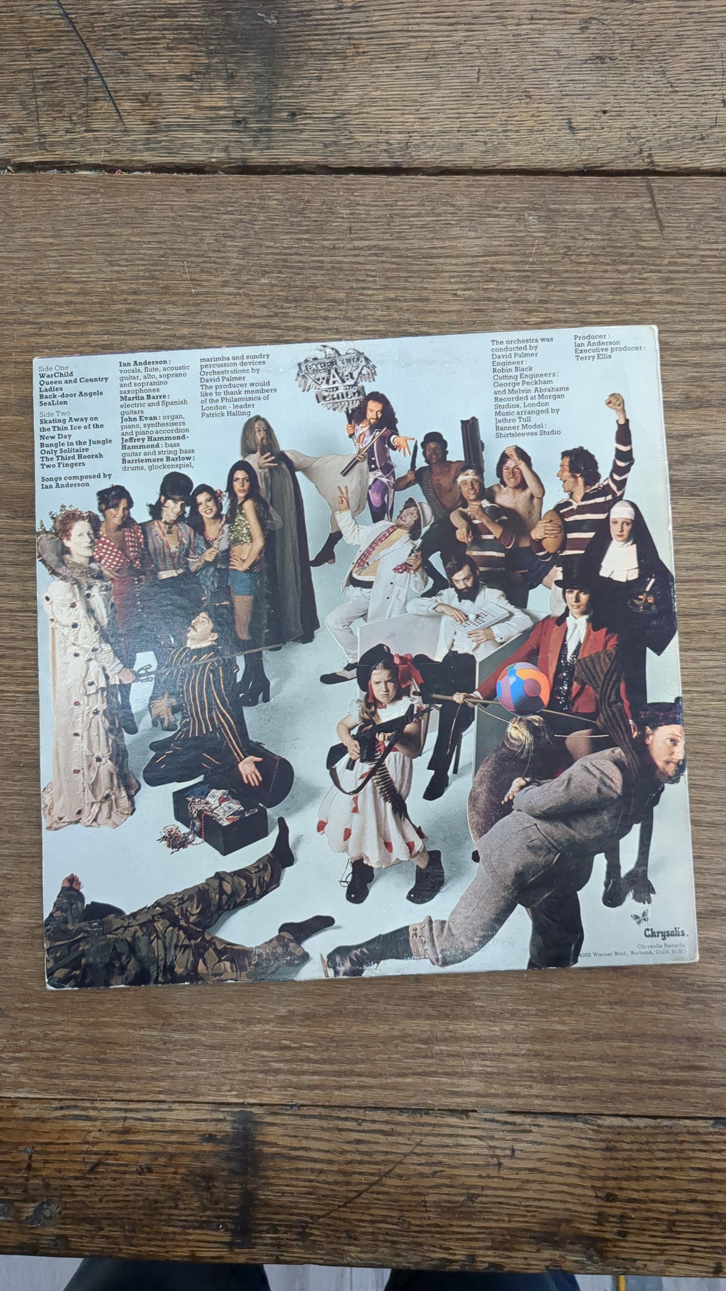Jethro Tull War Child LP