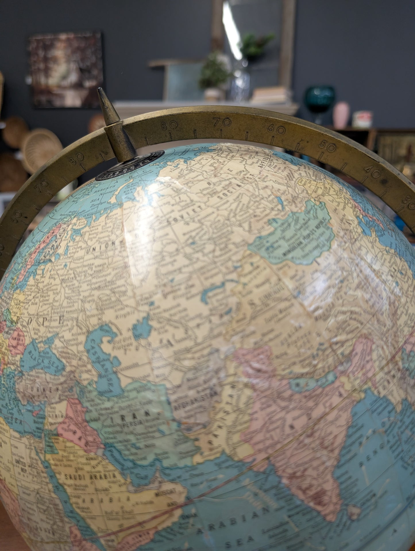Vintage globe