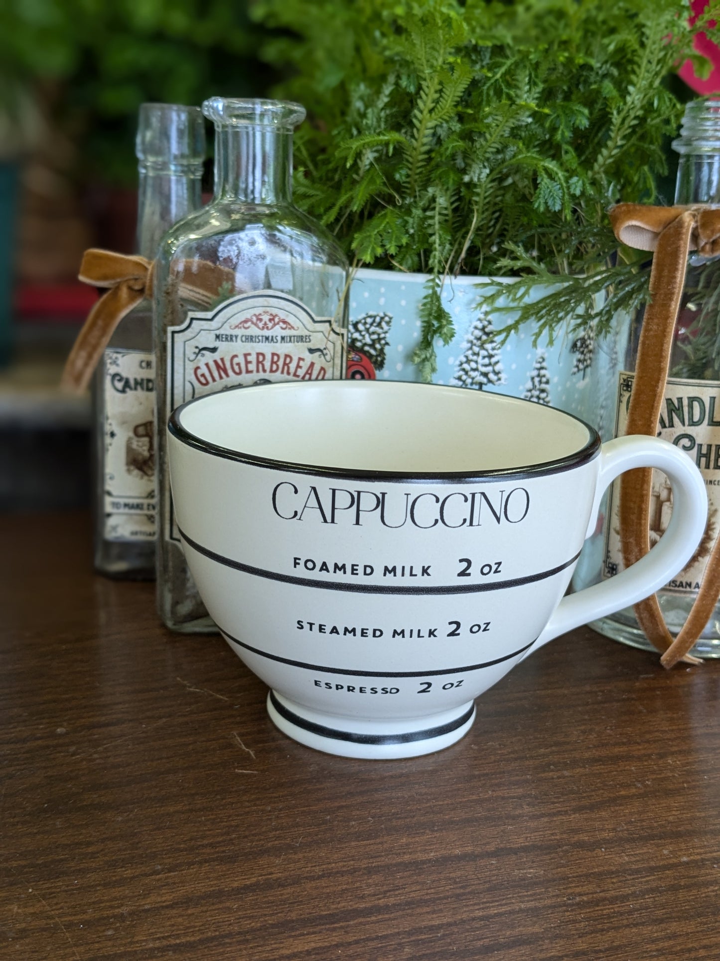 Cappuccino mug - indigo