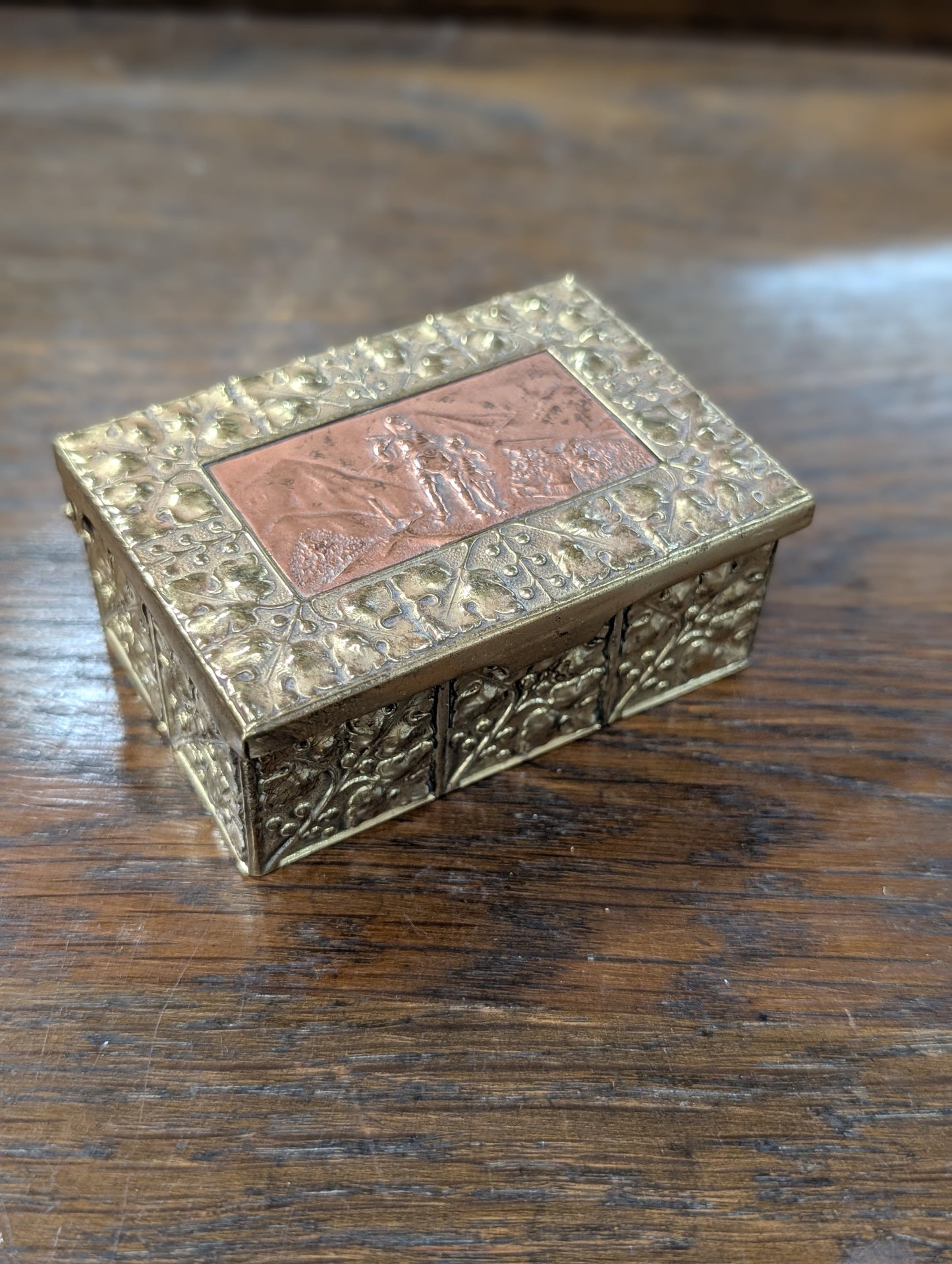 Mini brass box