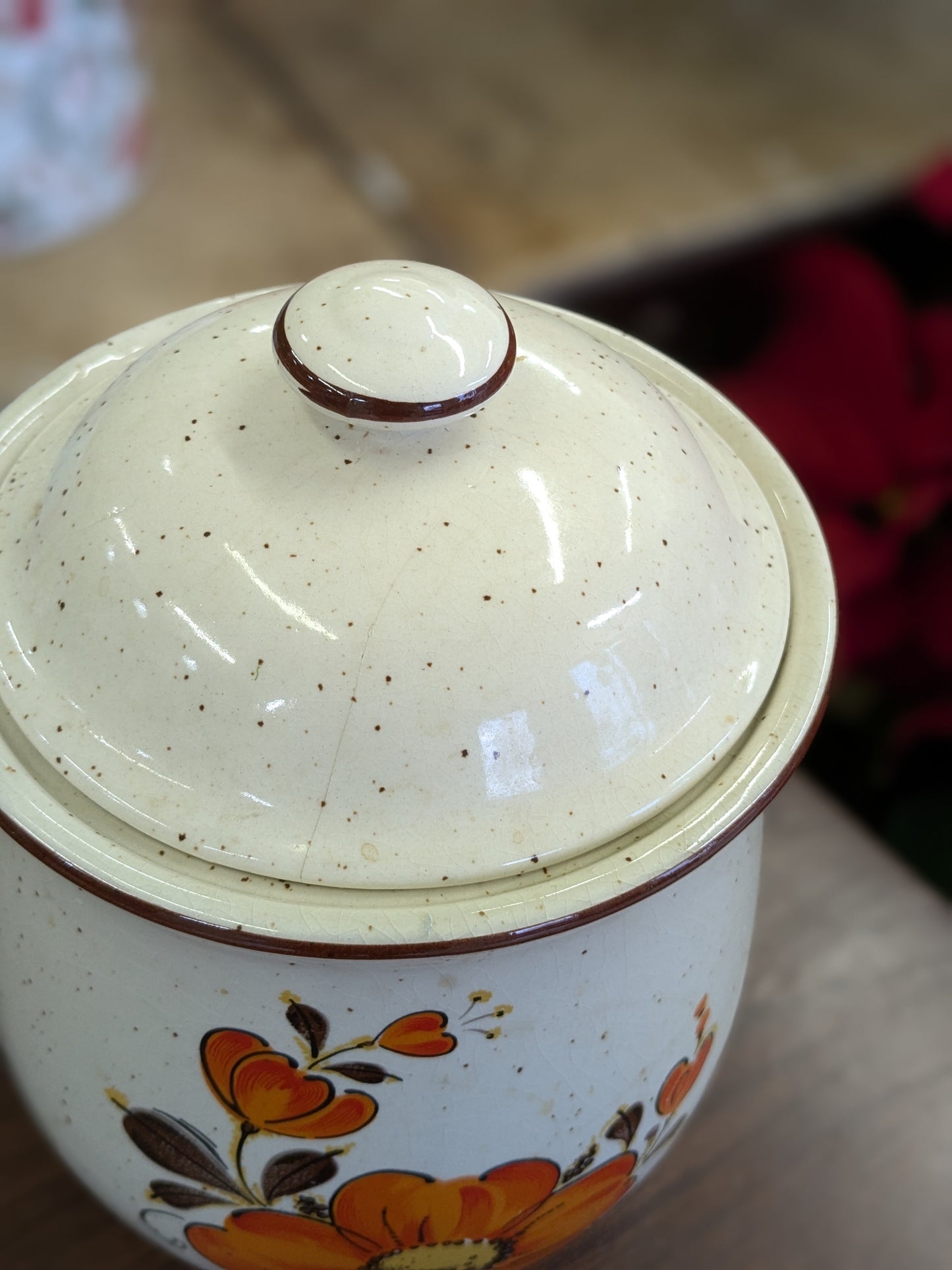 Valencia Poppy Canister