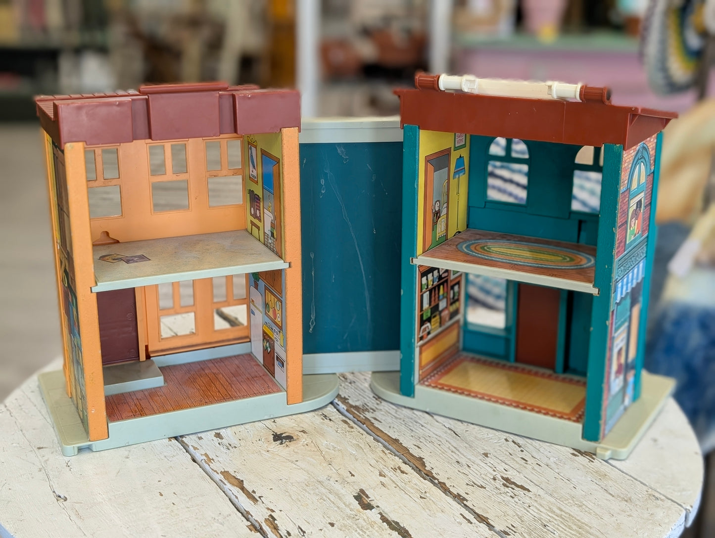 Vintage Fisher-Price Hooper's Store playset from Sesame Street