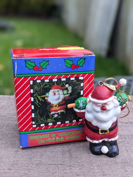 Golfing ornament