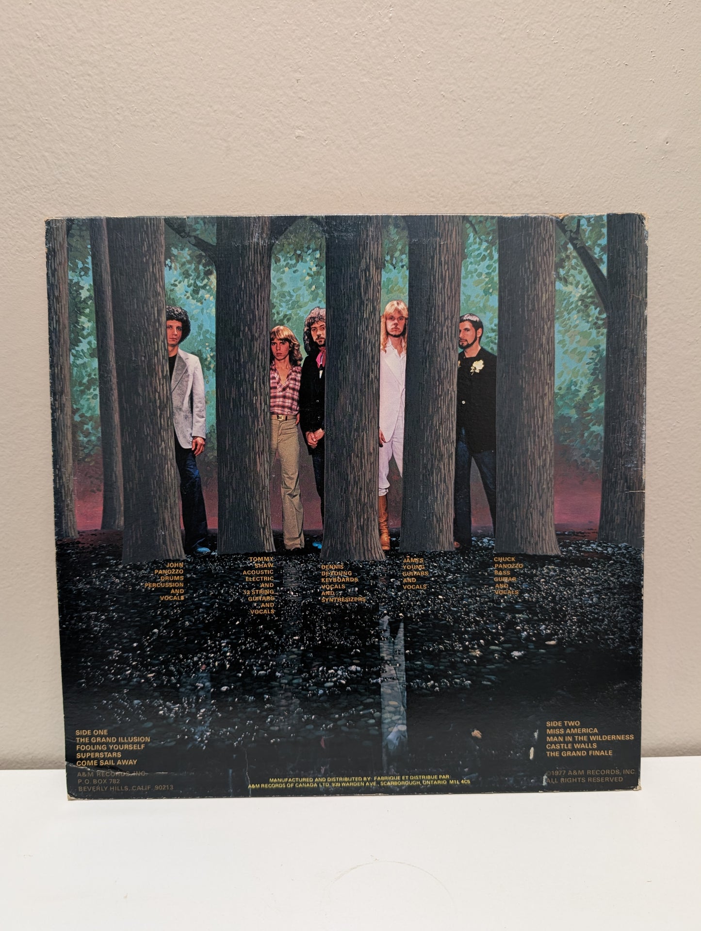 Styx The Grand Illusion LP