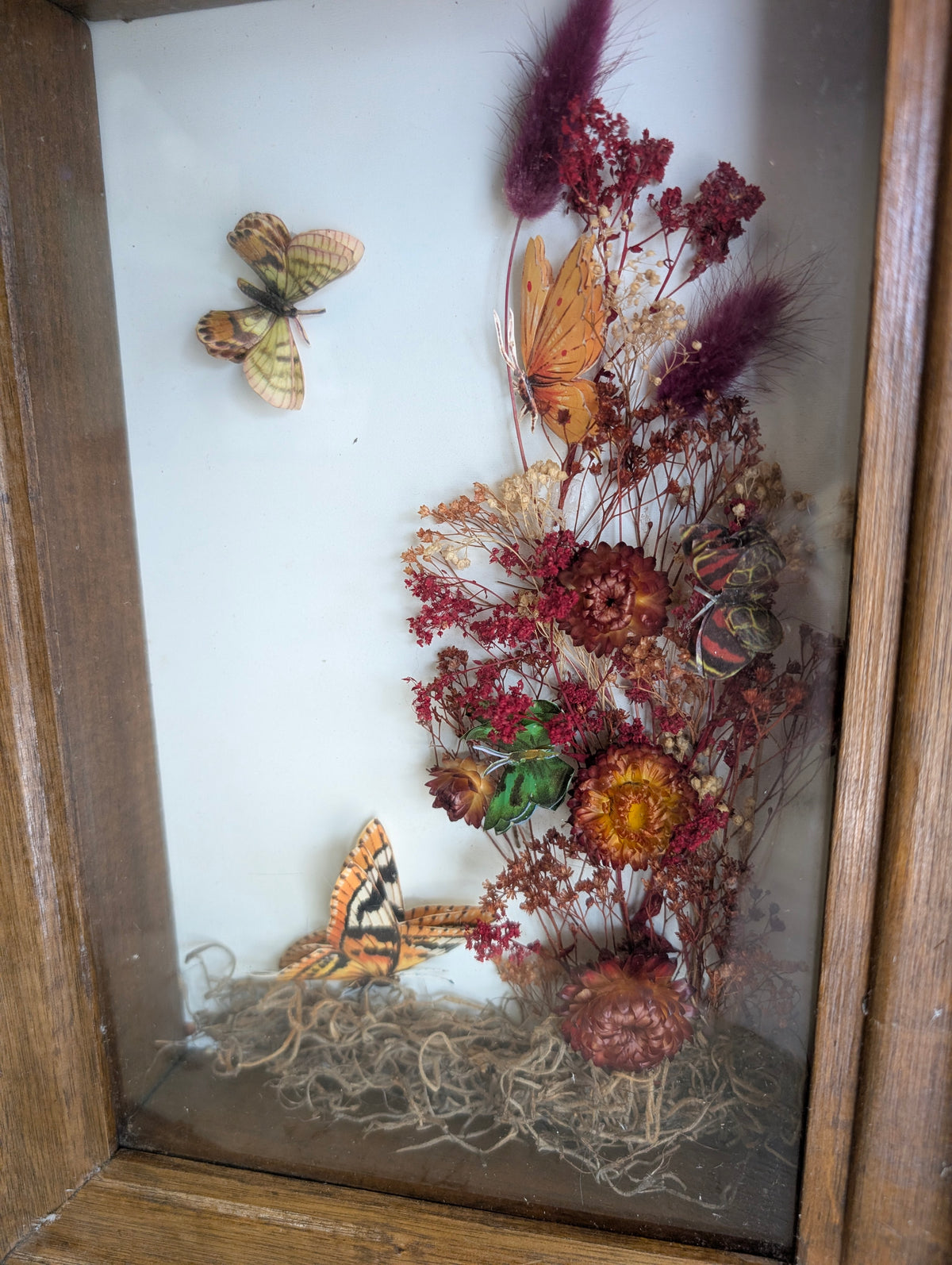 Dried flower art