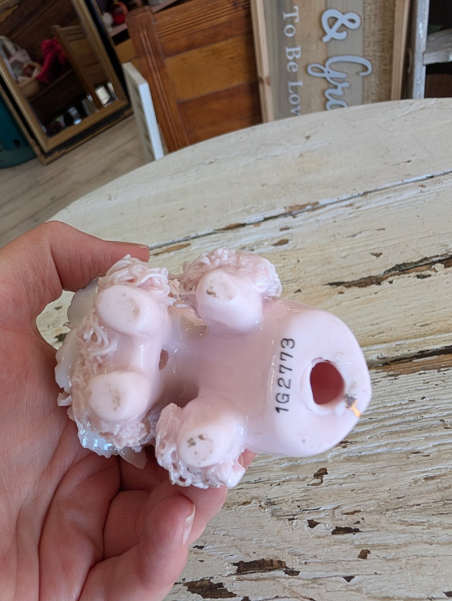 Ceramic Poodle