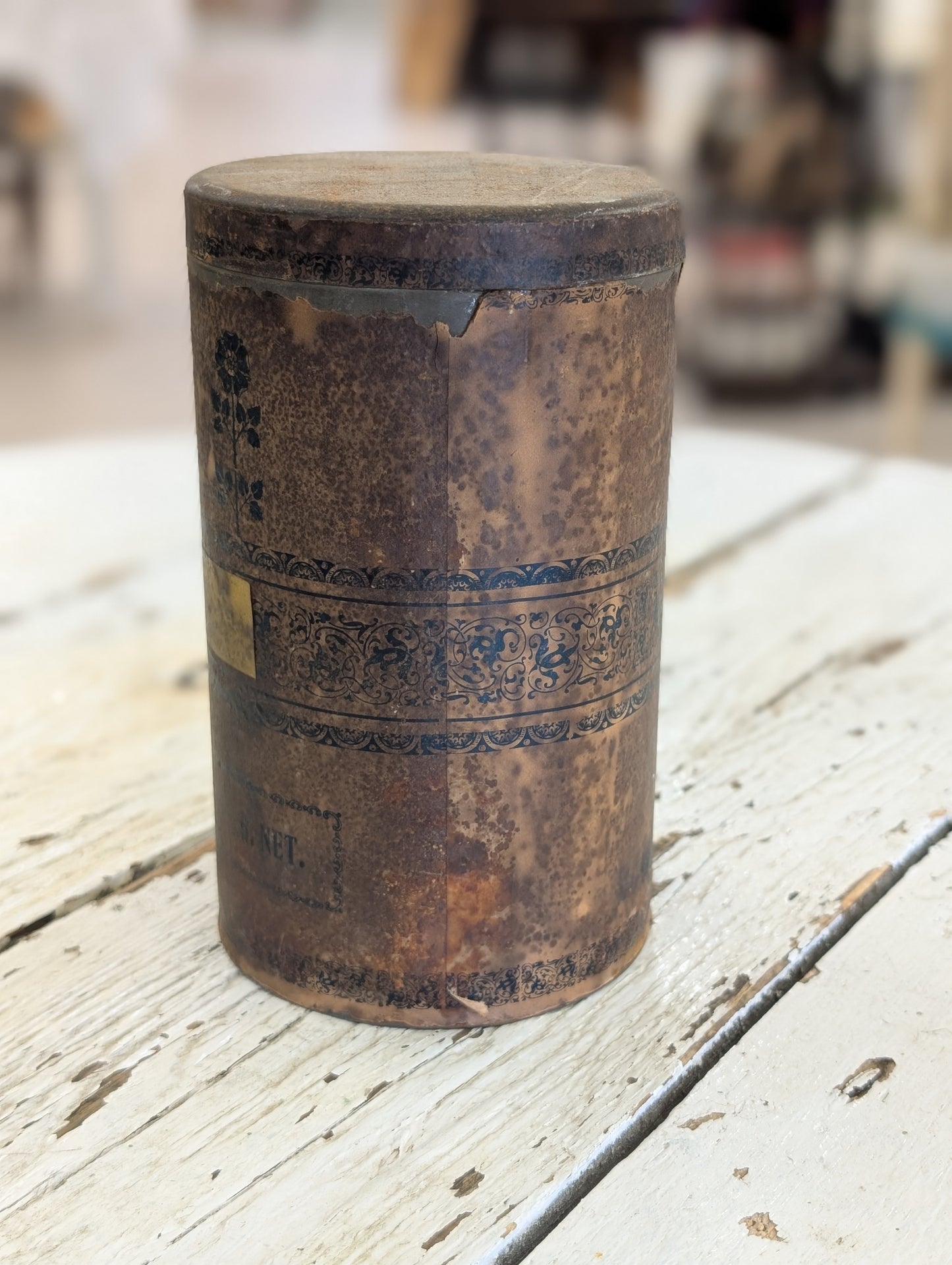 Antique Mace Tin