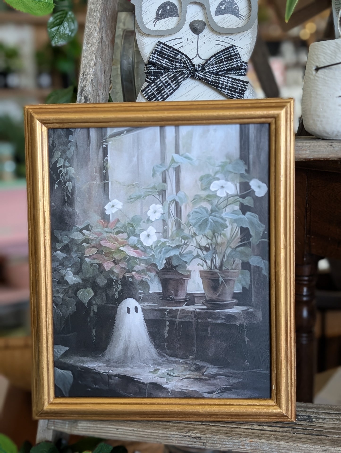 Framed Greenhouse Ghost