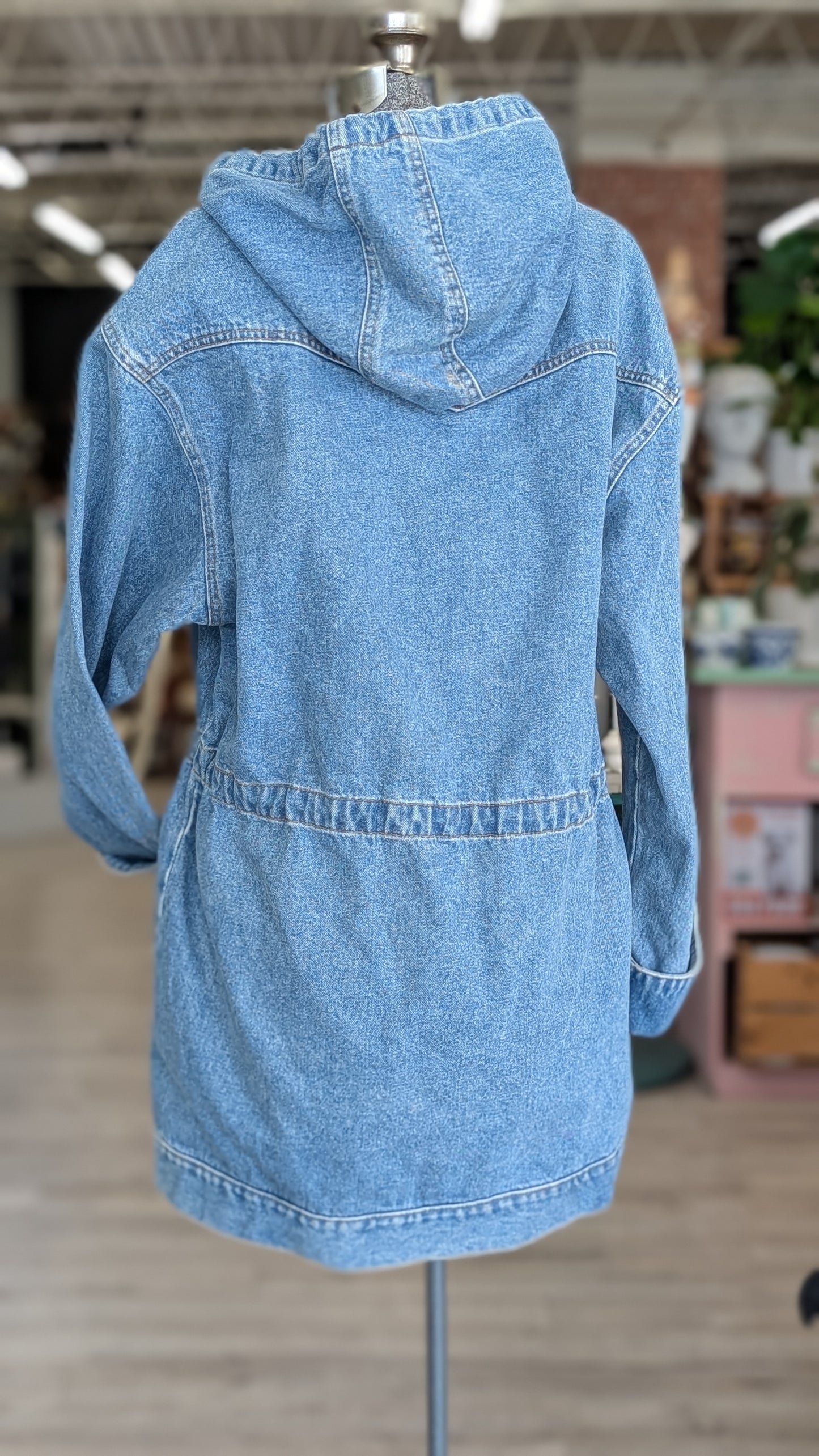 Vintage Easy Wear jean poncho