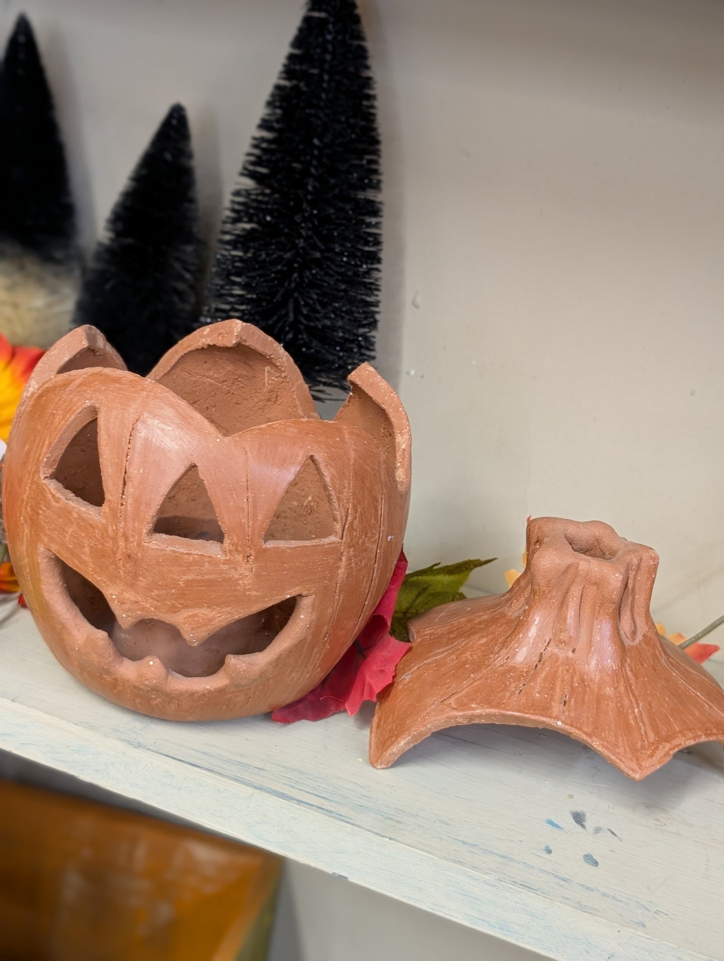 Pottery Jack o lantern