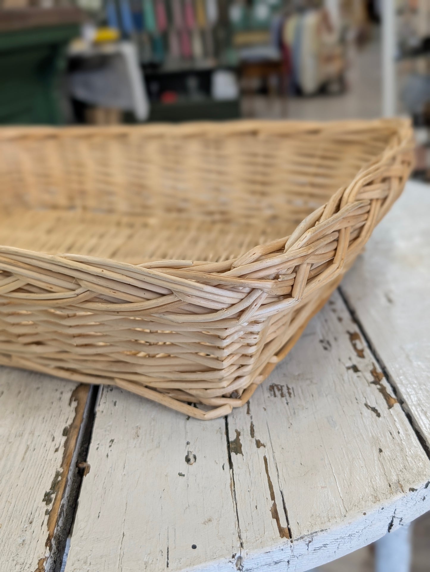 Whicker tray