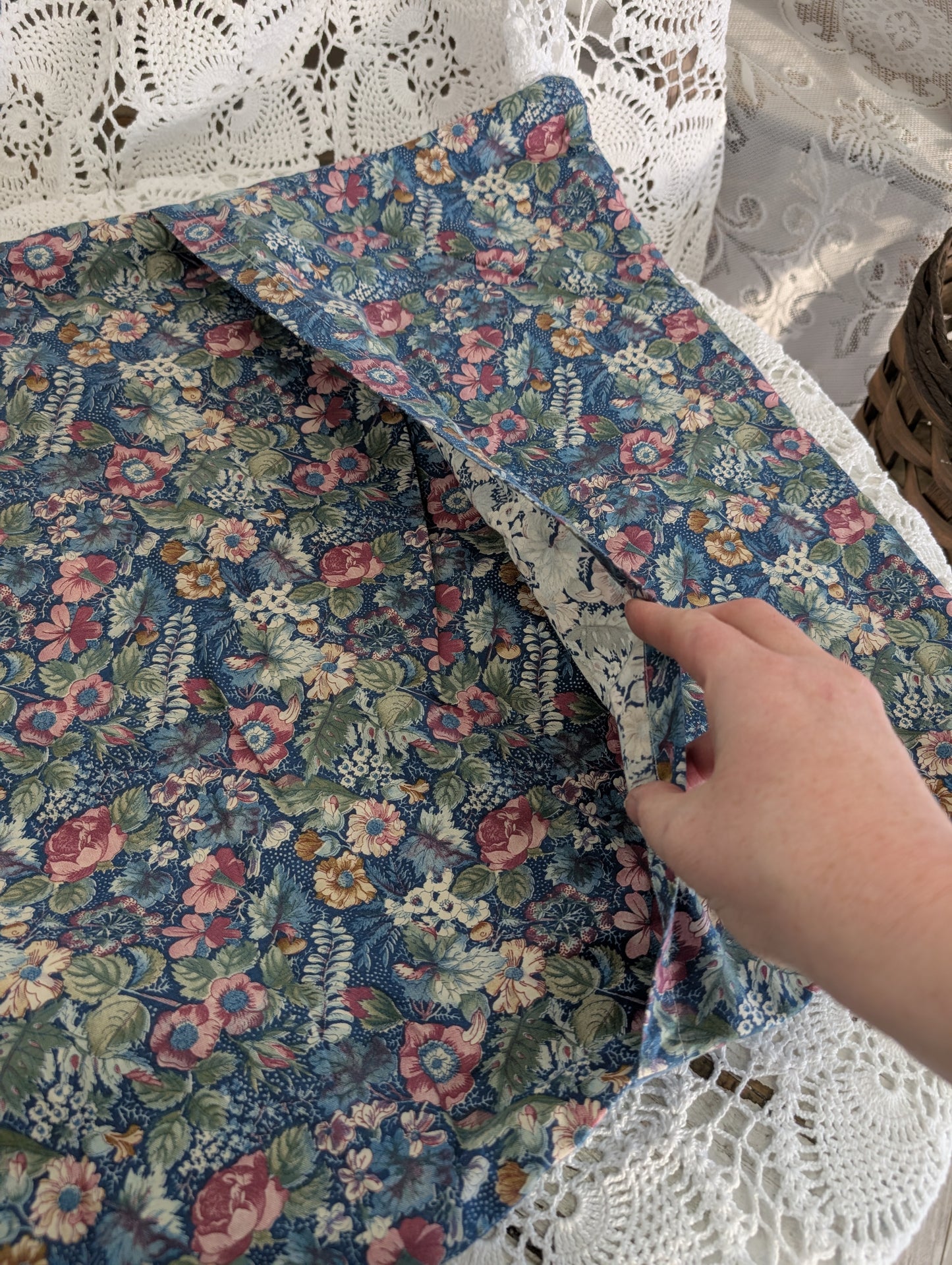 Quilted pillowcase cover