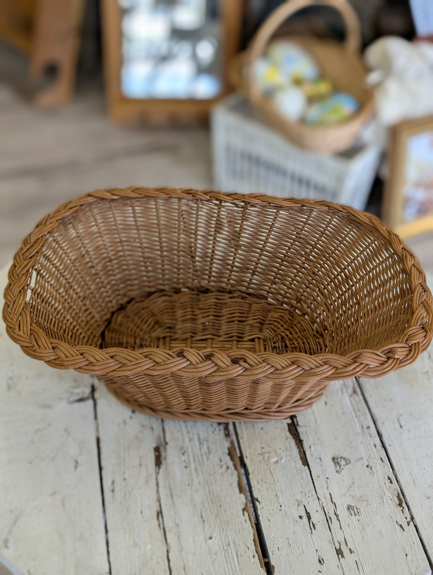 Whicker basket