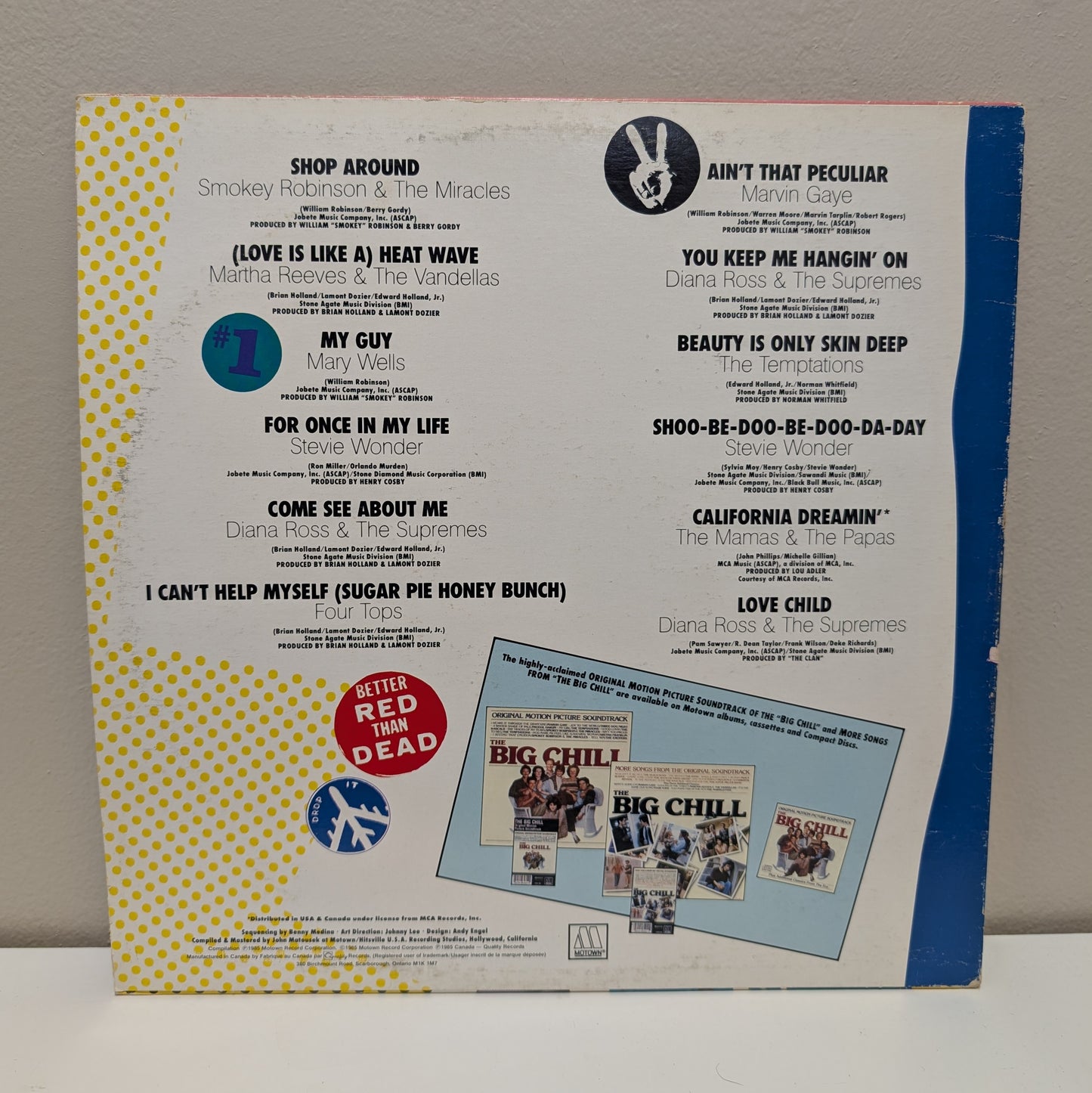 The Good-Feeling Music of the Big Chill Generation! Vol 1 LP