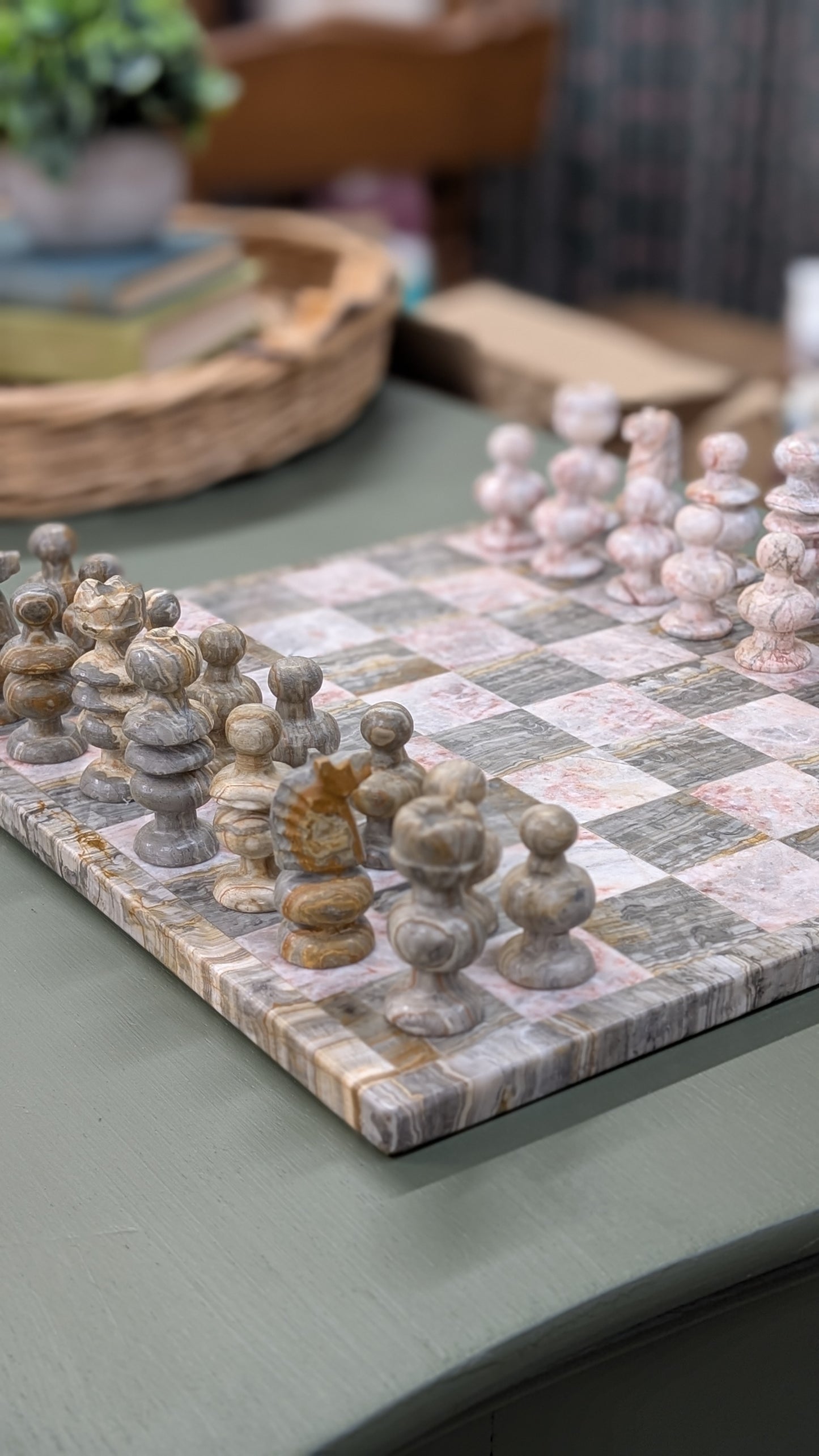 Marble chess set