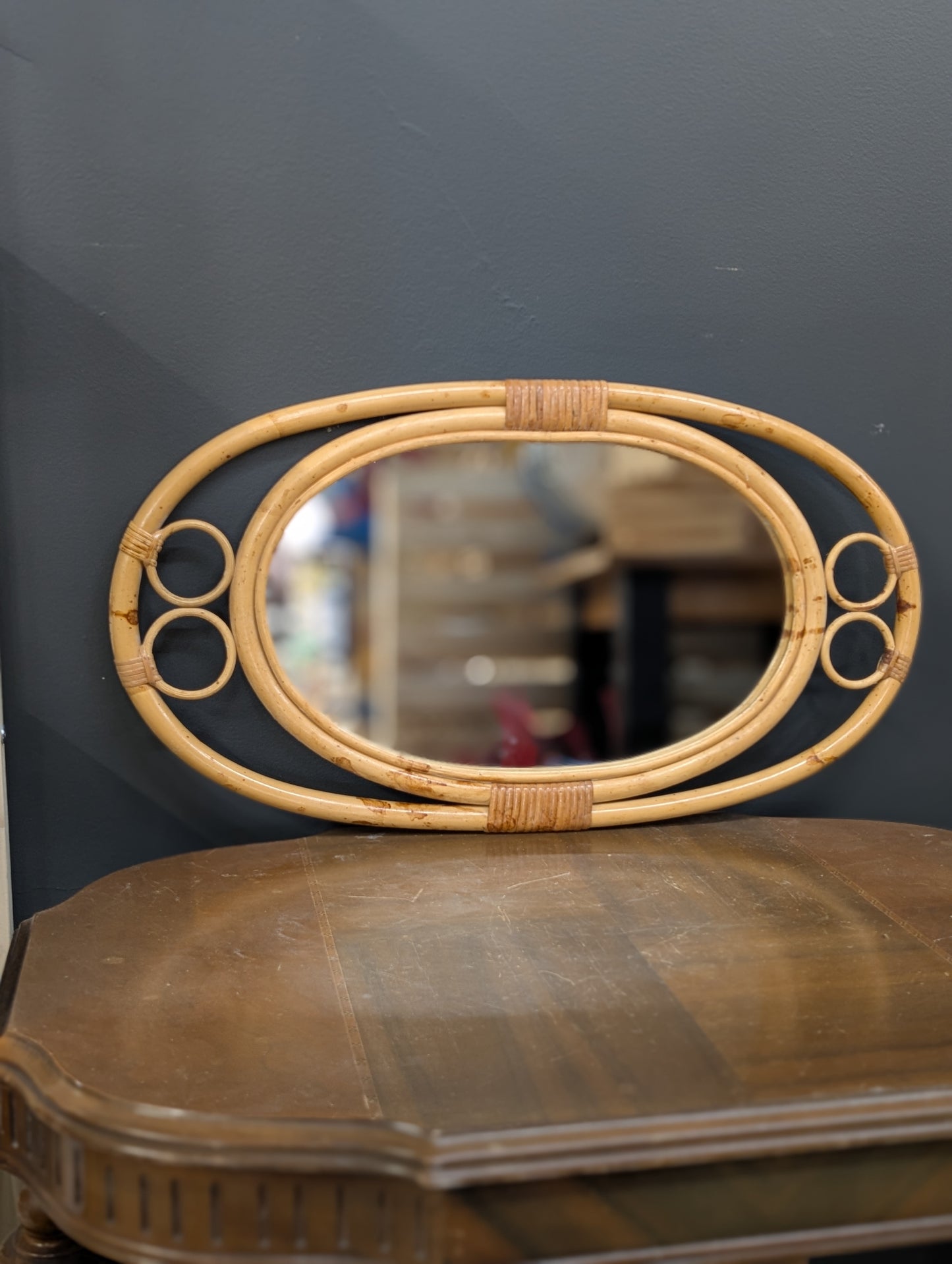 Oval mirror