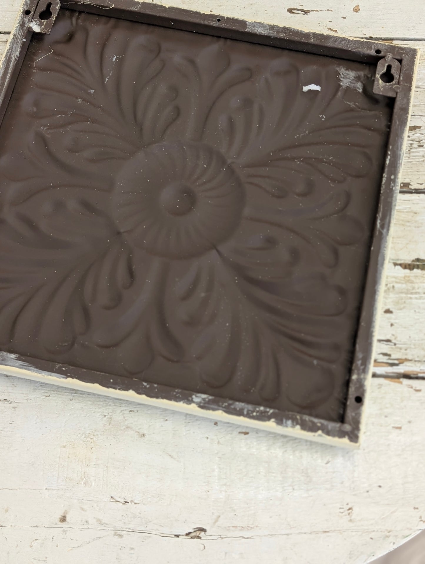 Faux metal tiles