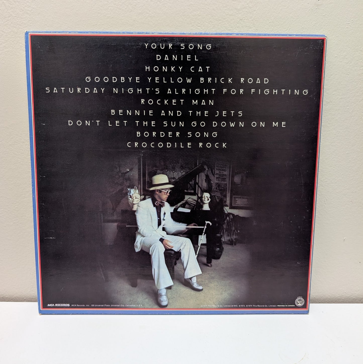 Elton John Greatest Hits LP