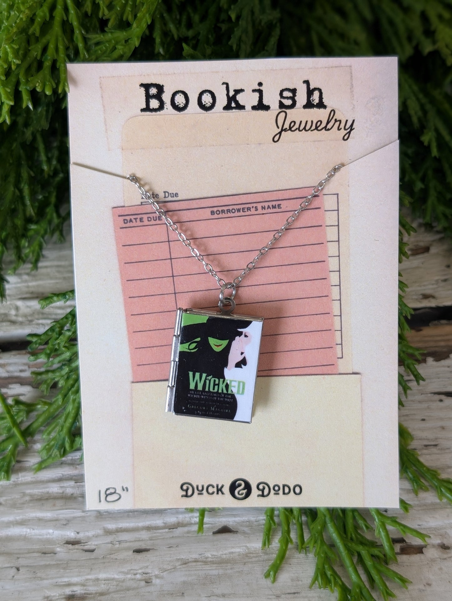 Bookish Jewelry - Wicked Locket
