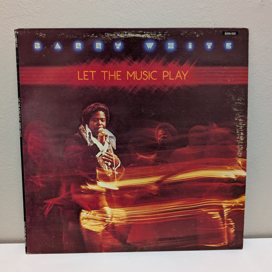 Barry White Let The Music Play LP