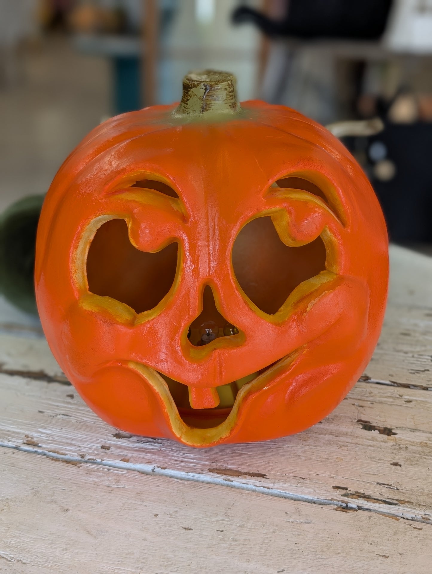 Vintage light up Jack o lantern