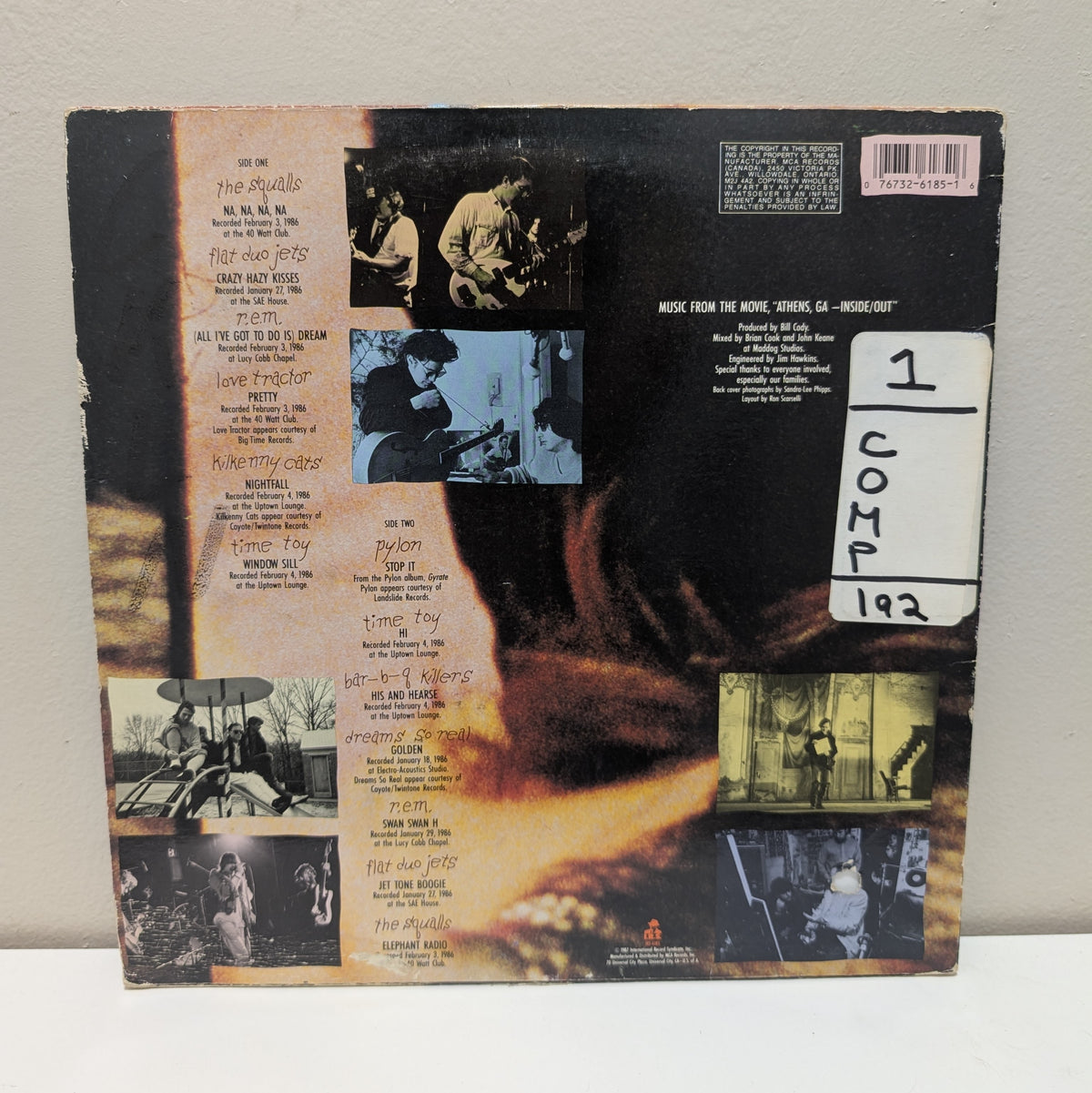 Athens, GA Inside/Out Soundtrack LP