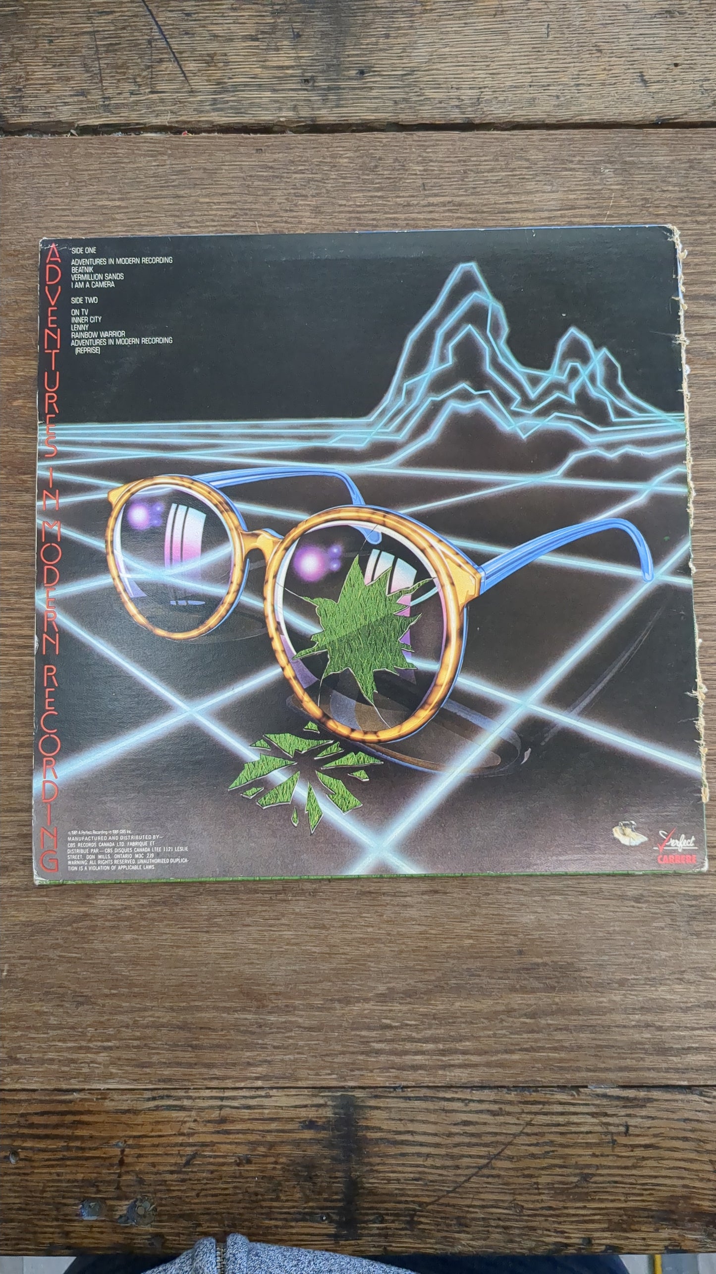The Buggles Adventures In Modern Recording LP