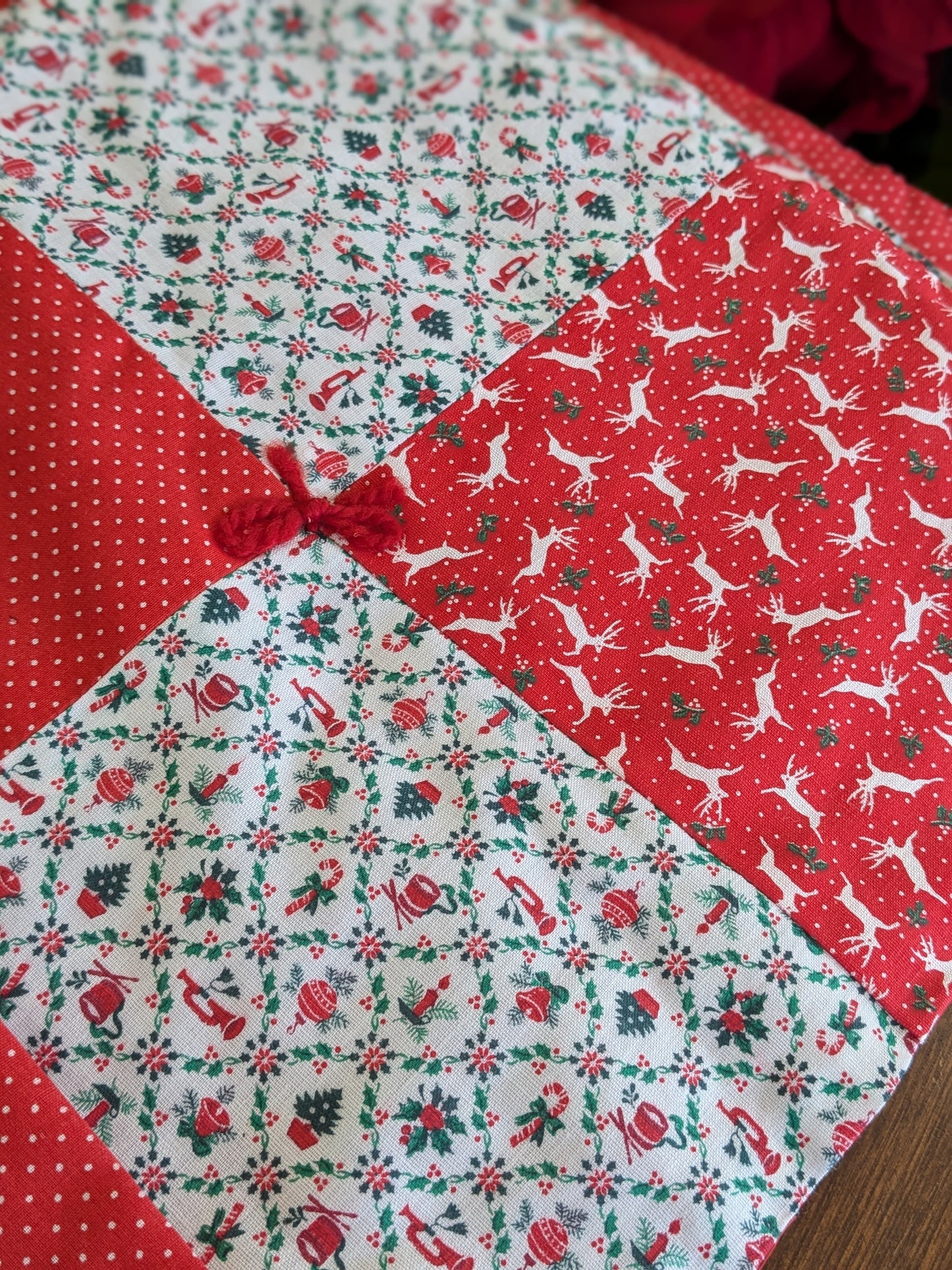 Set of 4 handmade placemats