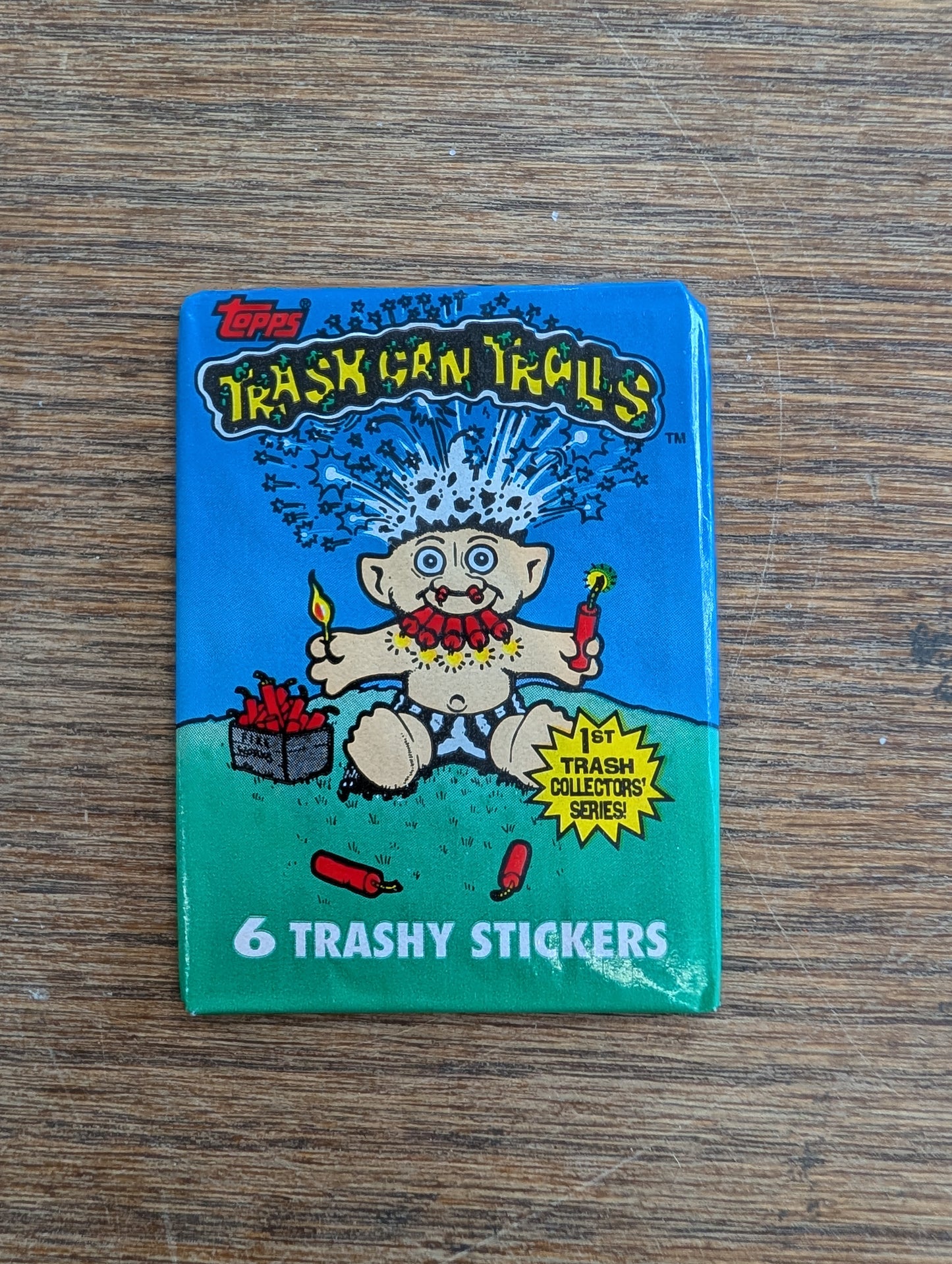 Trash Can Trolls Sticker Cards (pack of 6)