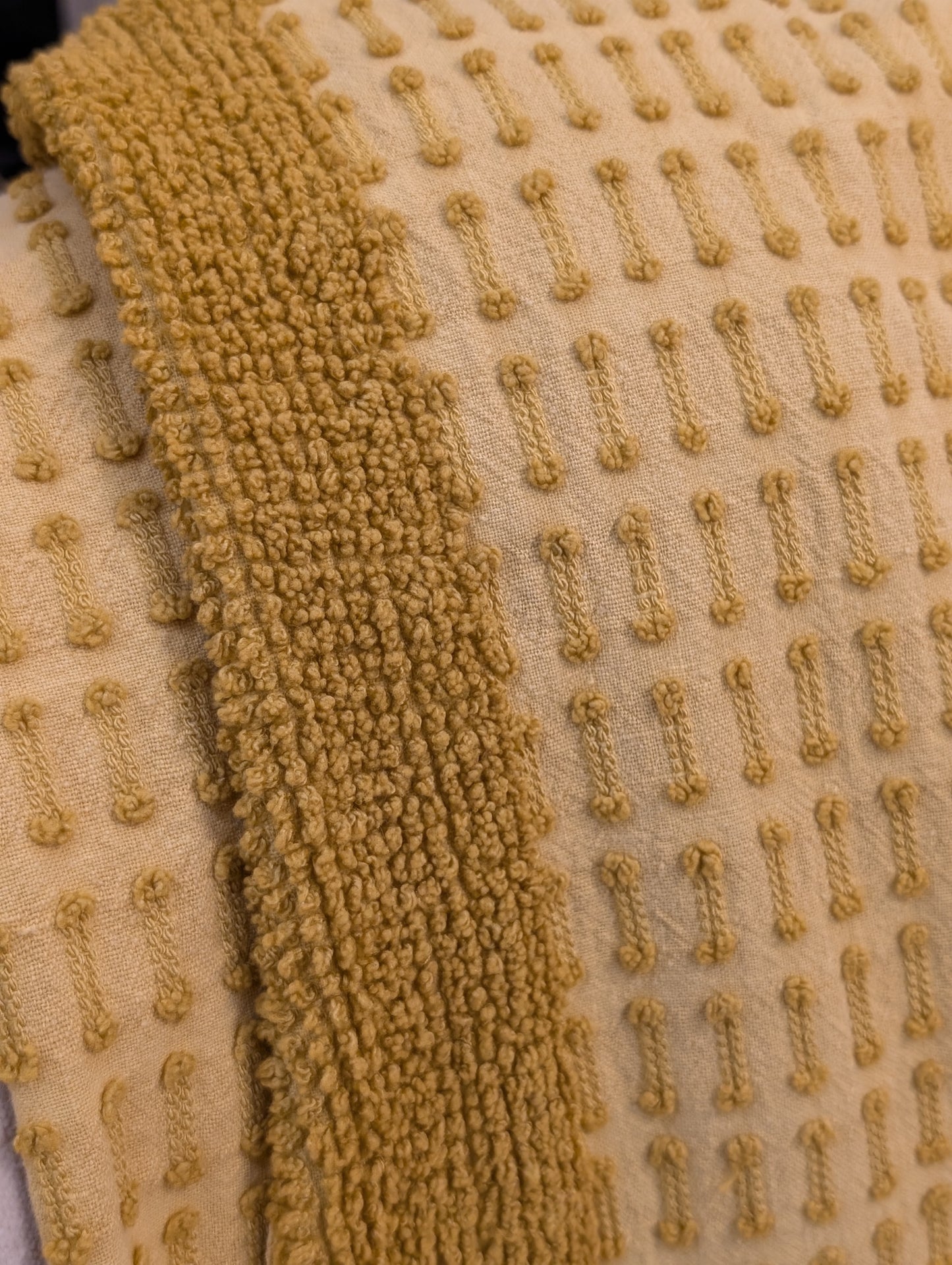 Mustard coverlet