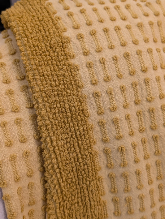 Mustard coverlet