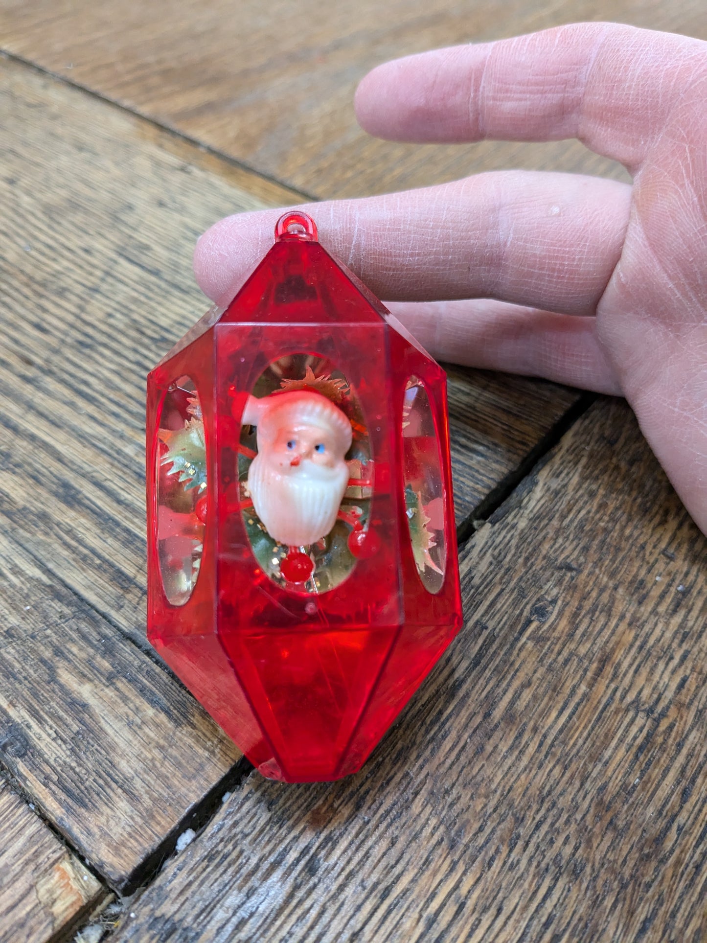 Vintage Santa ornament