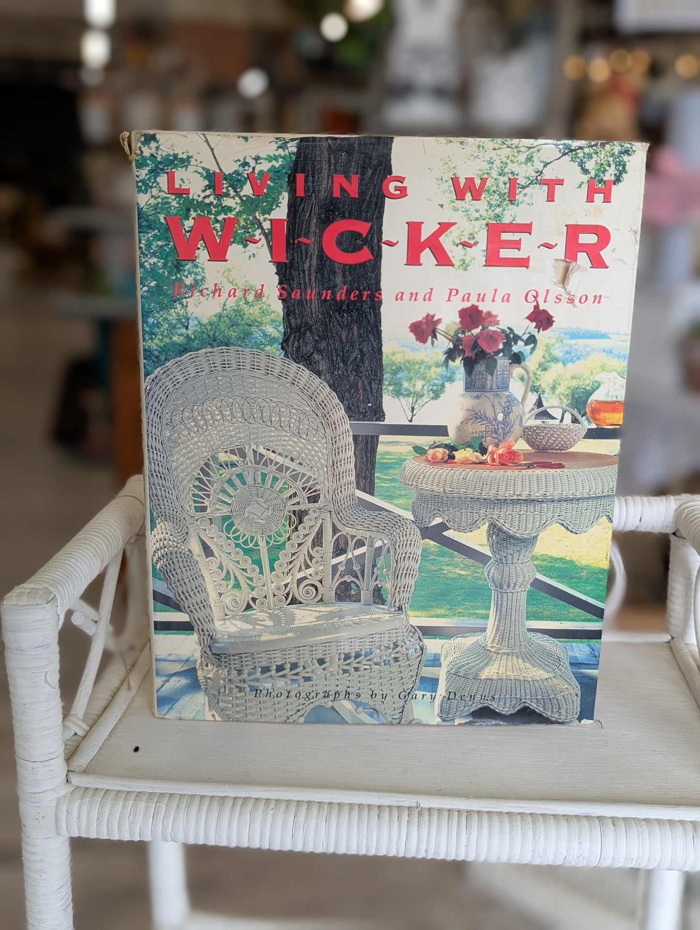 Living with wicker book