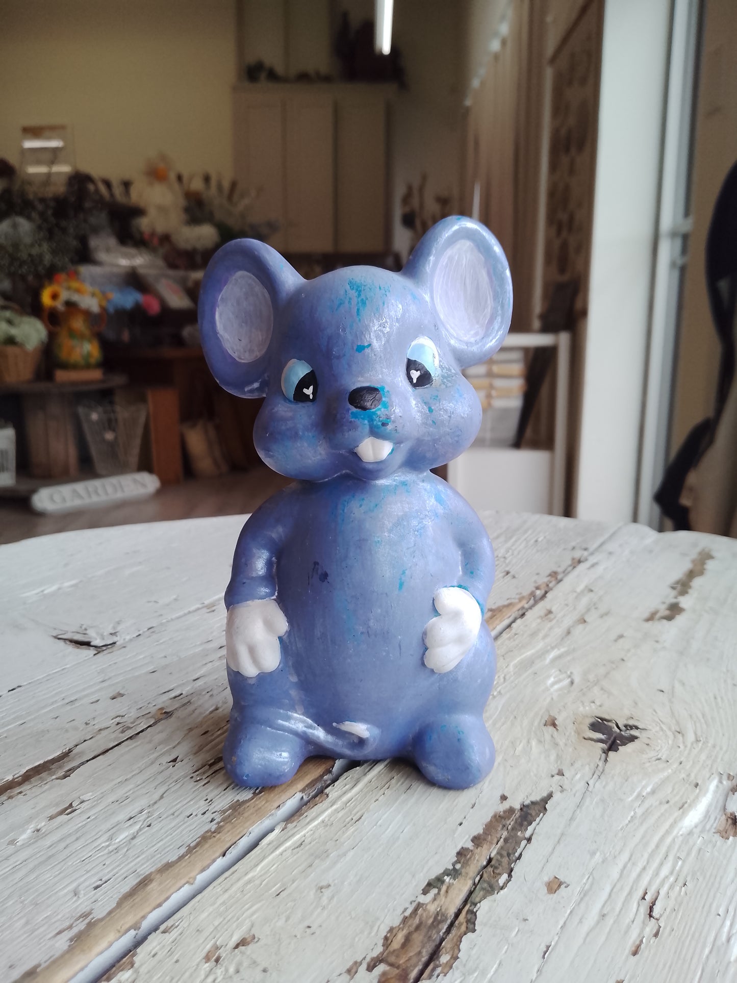 Ceramic Blue Chipmunk