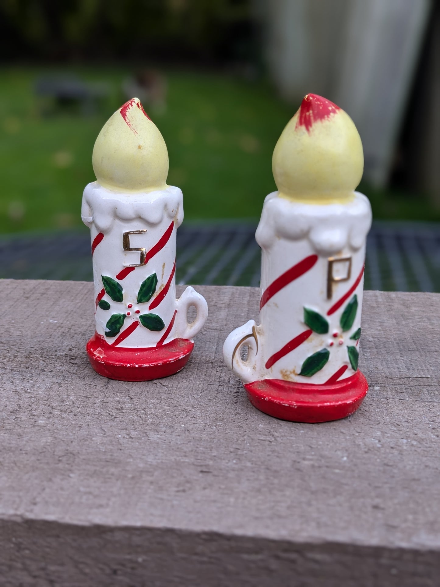 Holloware salt and pepper