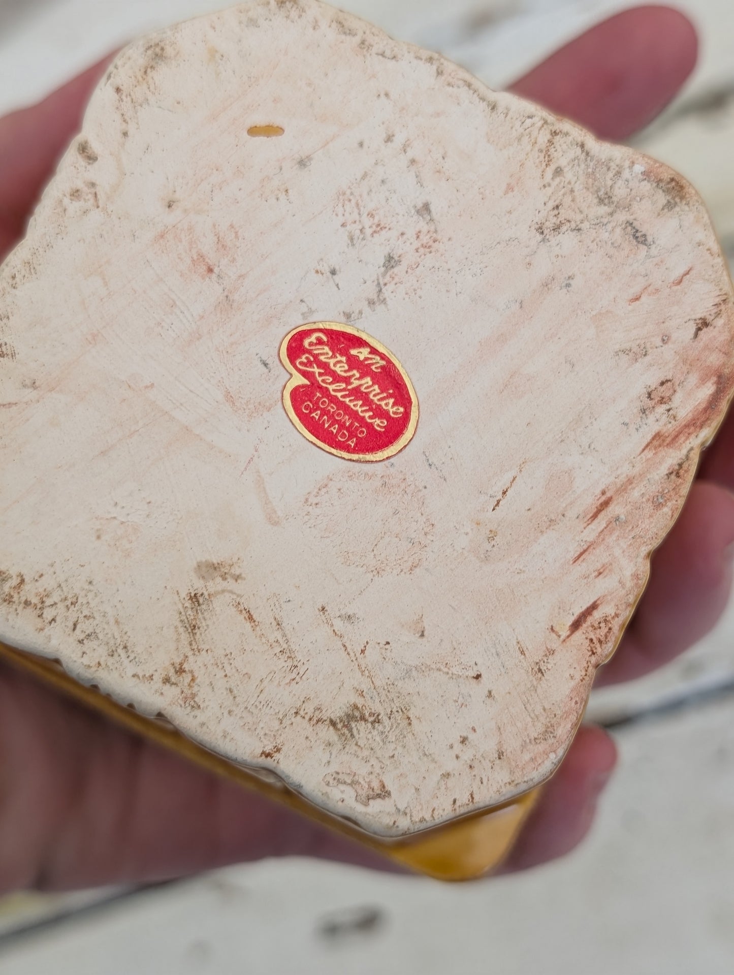 Pear ceramic Jam Jar