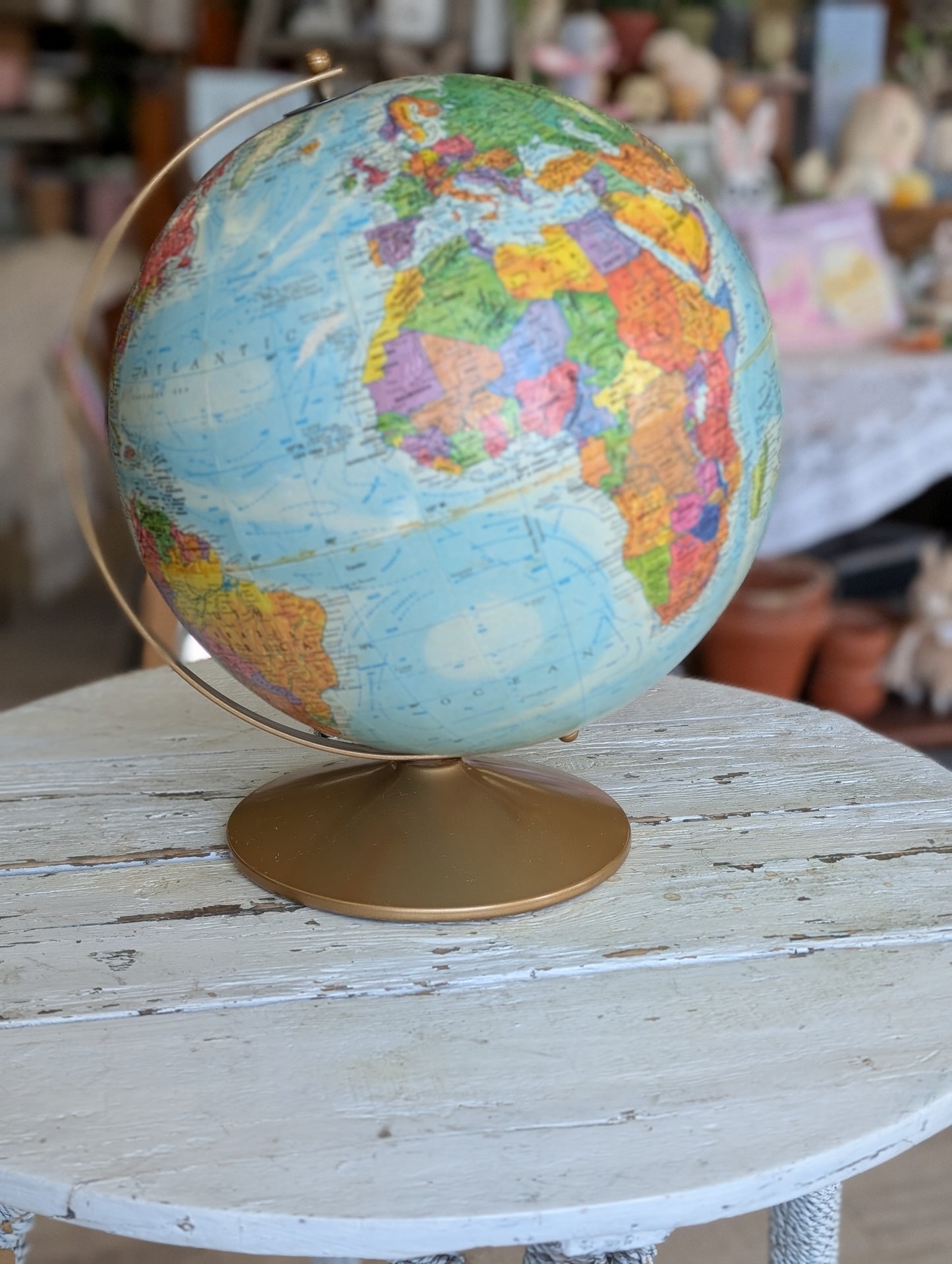 Vintage globe