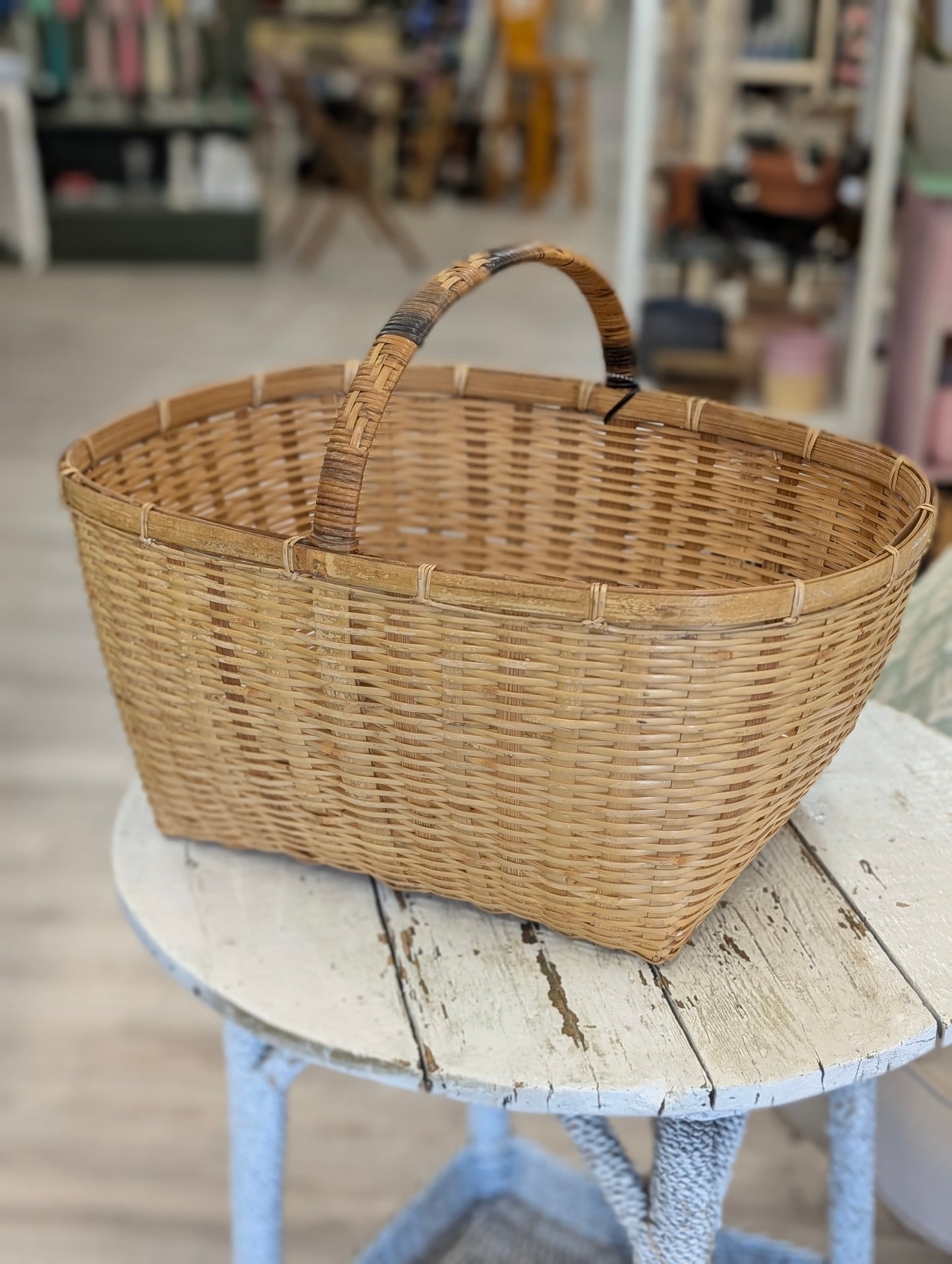 Large wicker basket