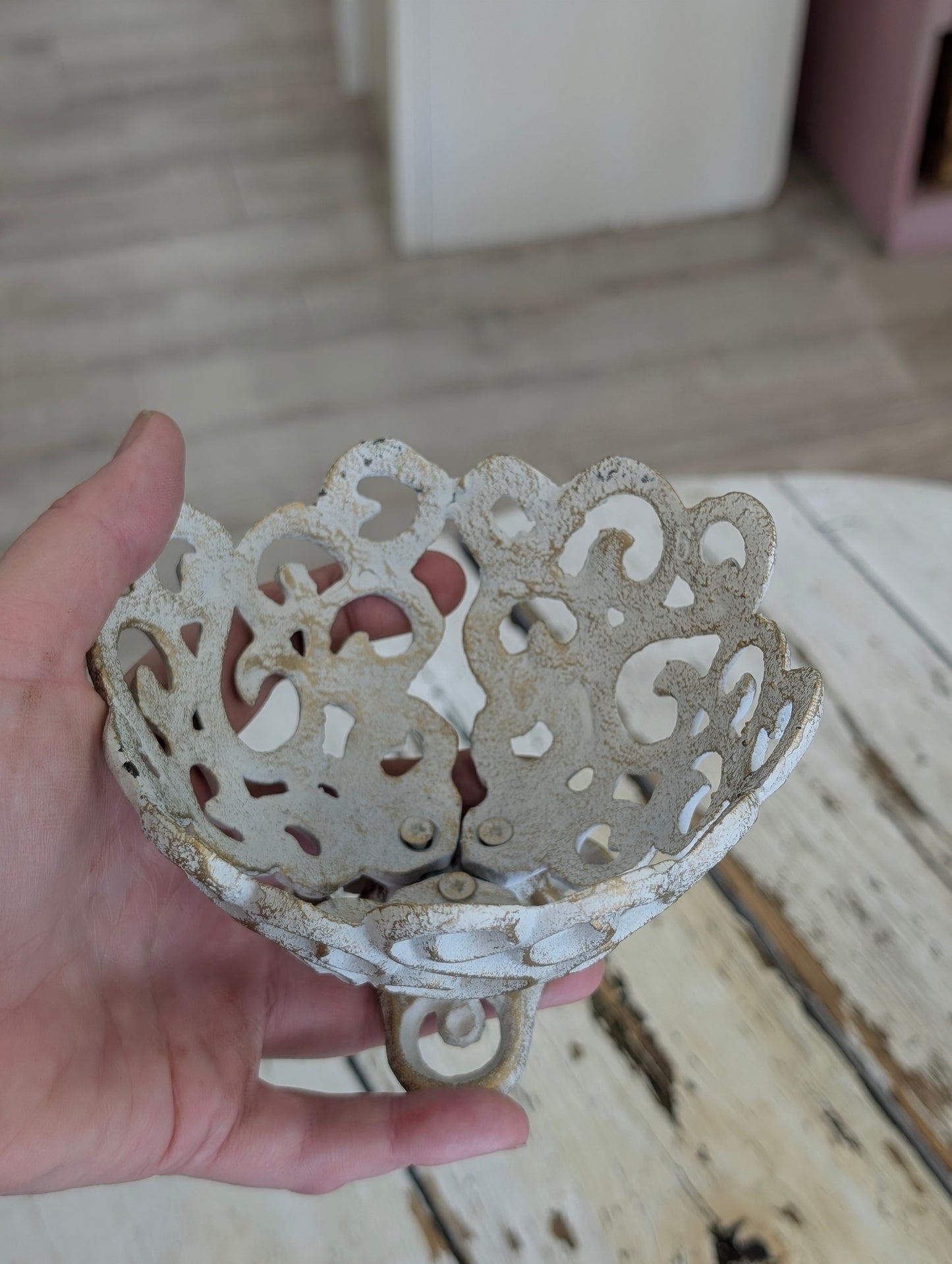 Small cast iron bowl