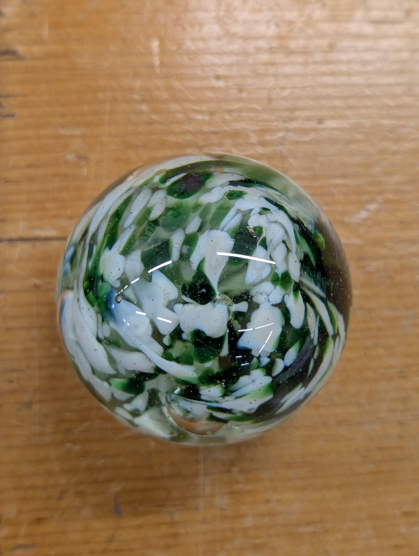 Glass paper weight