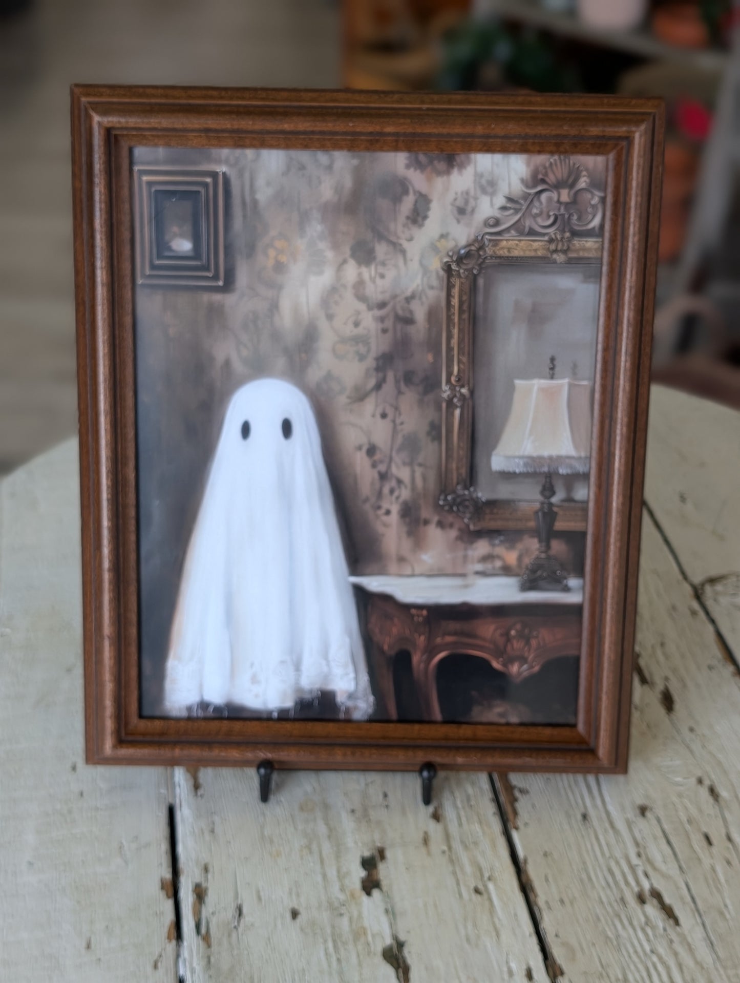 Framed ghost in Hallway