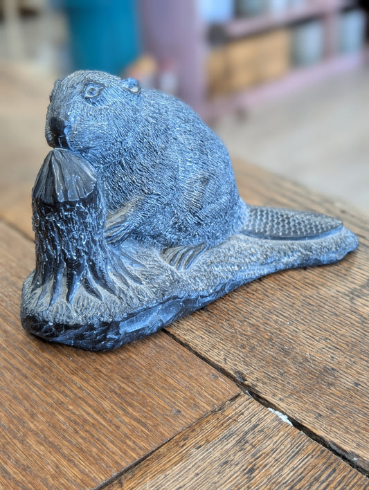 Beaver statue