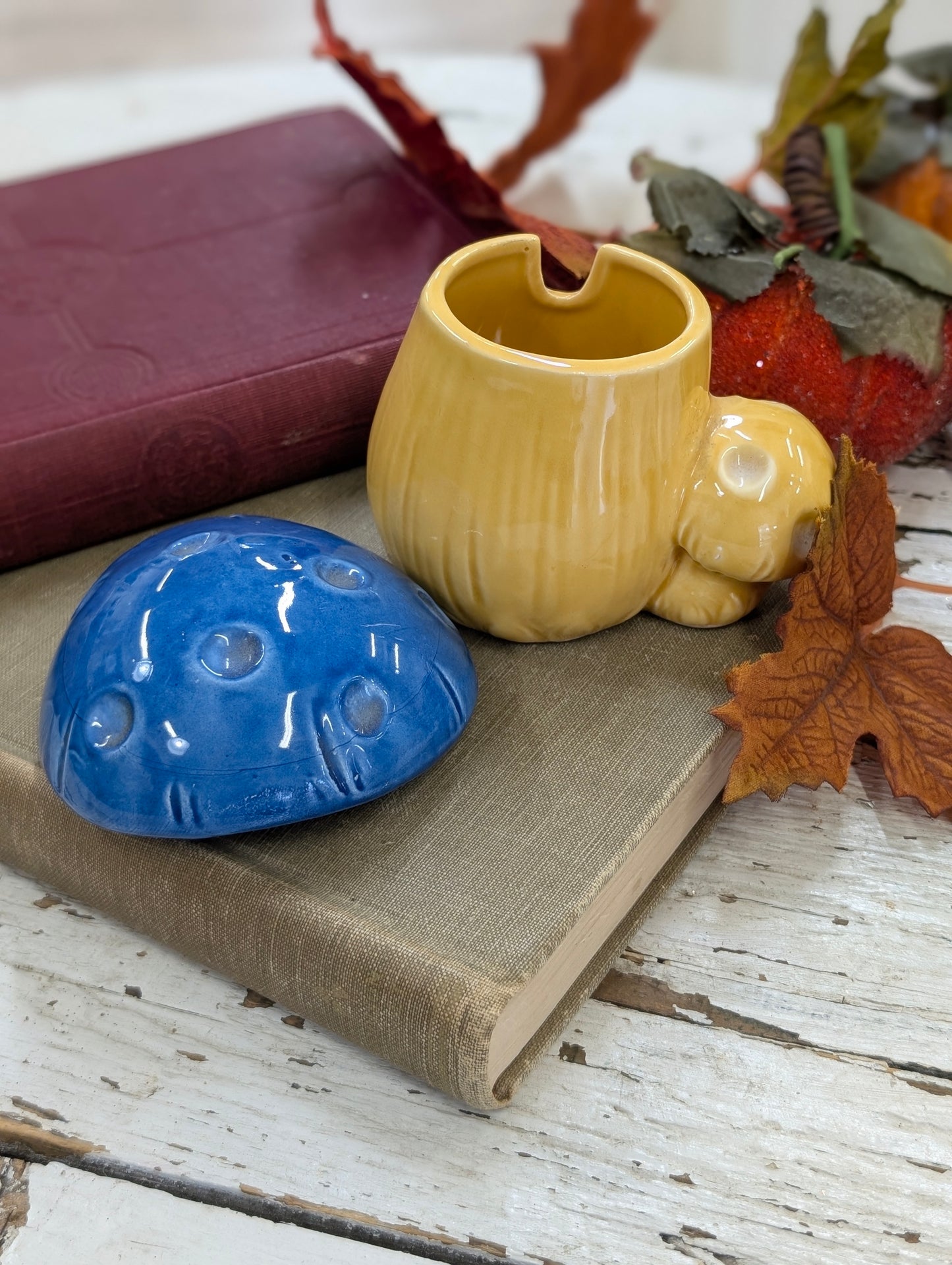 Small mushroom jam container