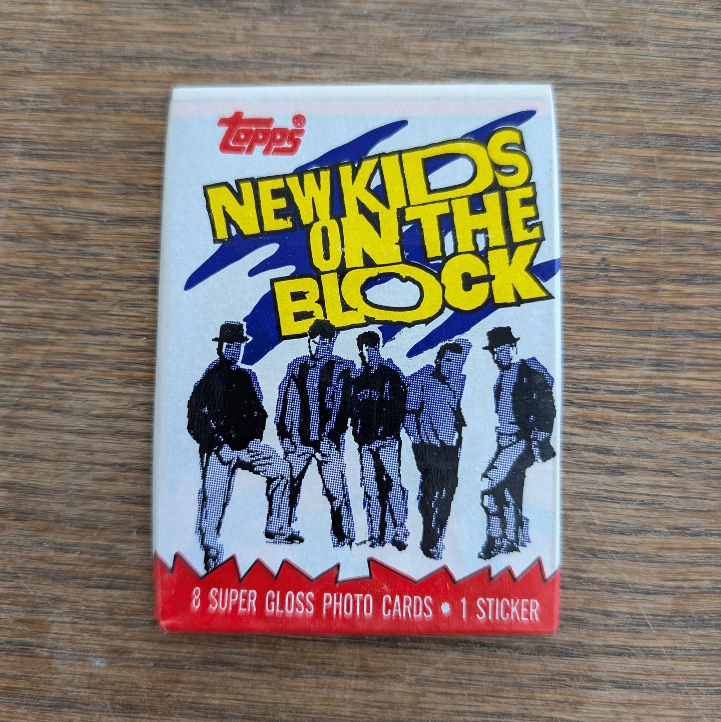New Kids On The Block Trading Cards (pack of 8)